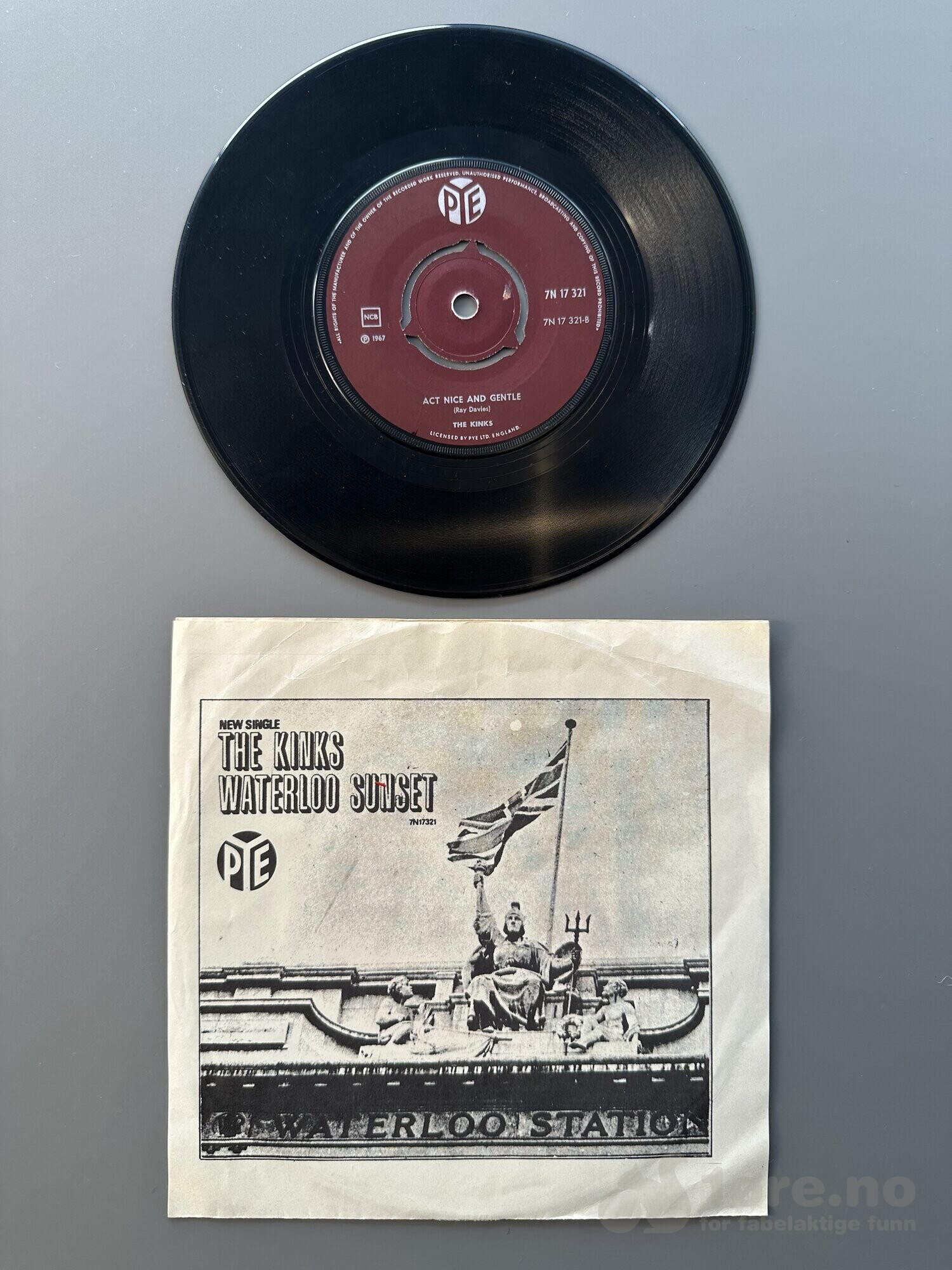 Singel - The Kinks - Waterloo Sunset, bilde 3
