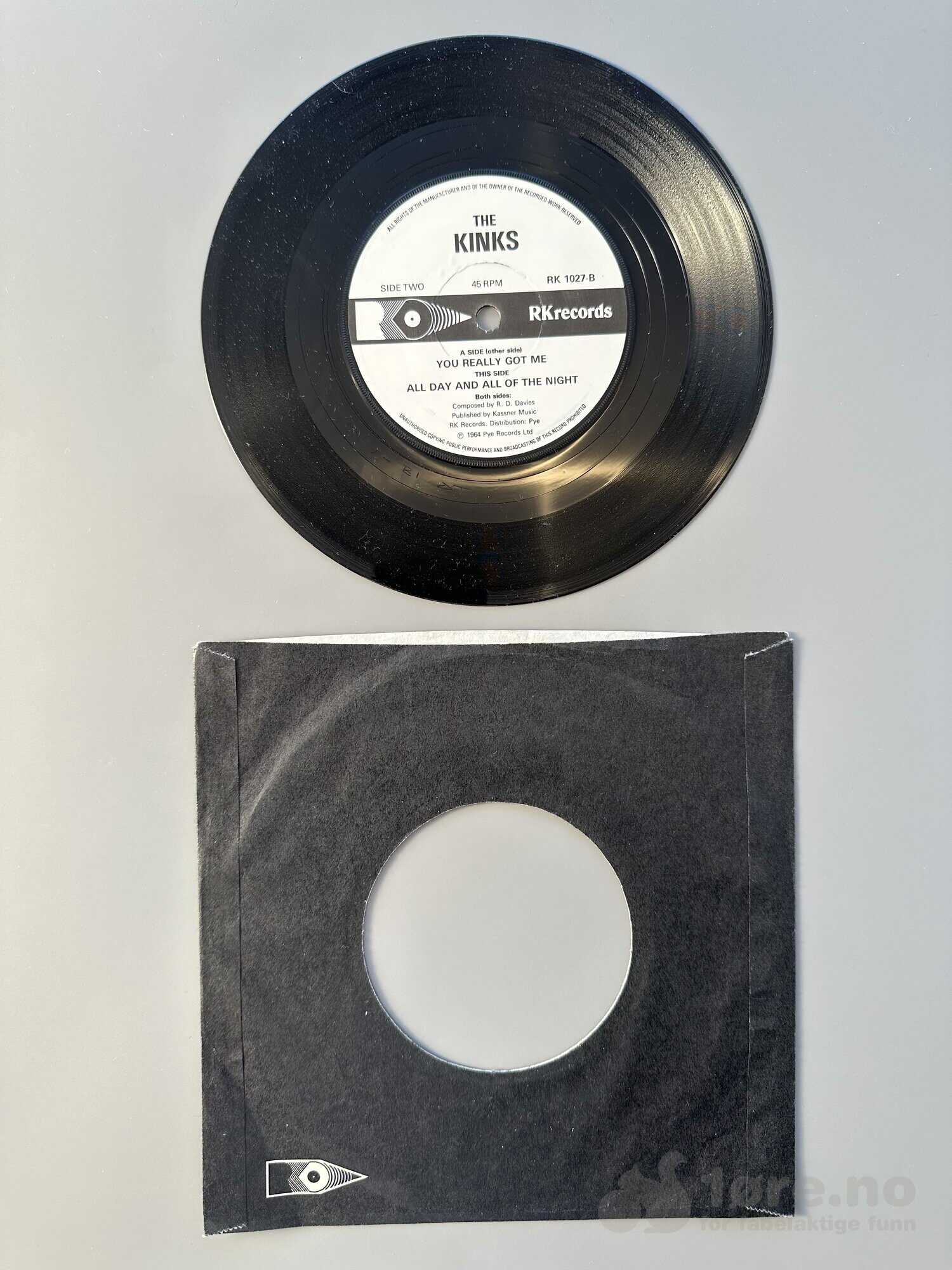 Singel- The Kinks- You really got me, bilde 3