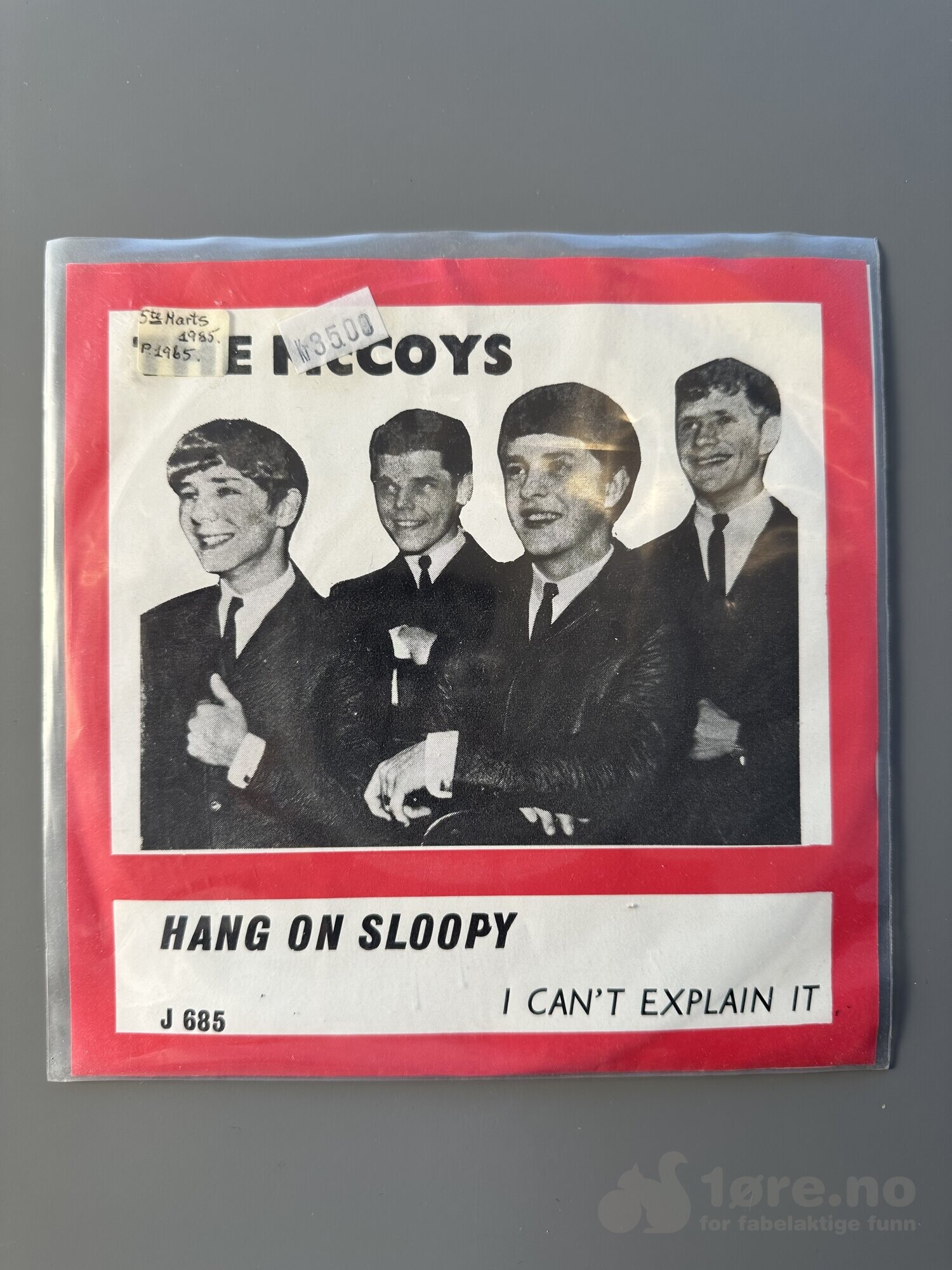 Singel – The McCoys - Hang on sloppy
