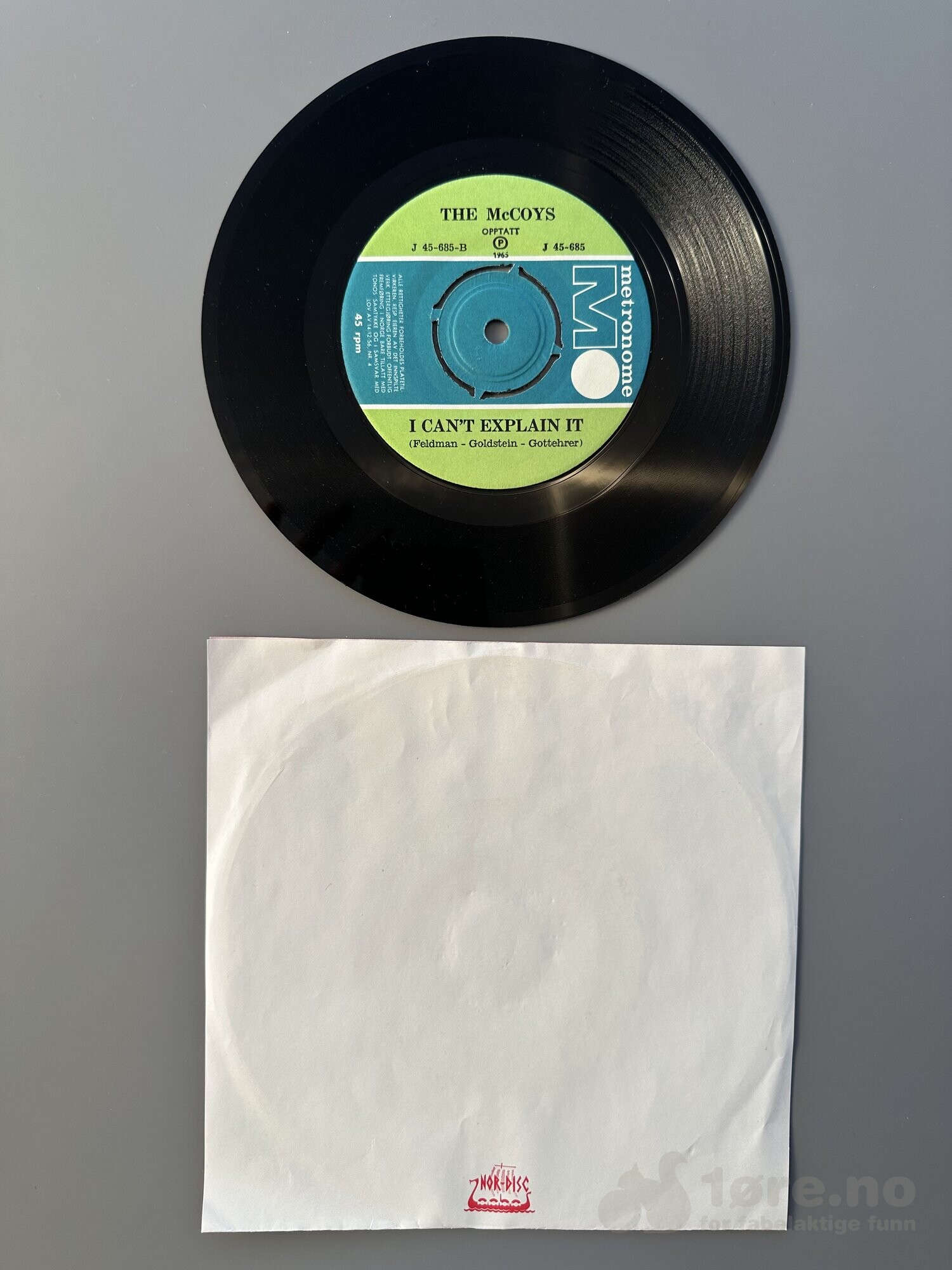 Singel – The McCoys - Hang on sloppy, bilde 3