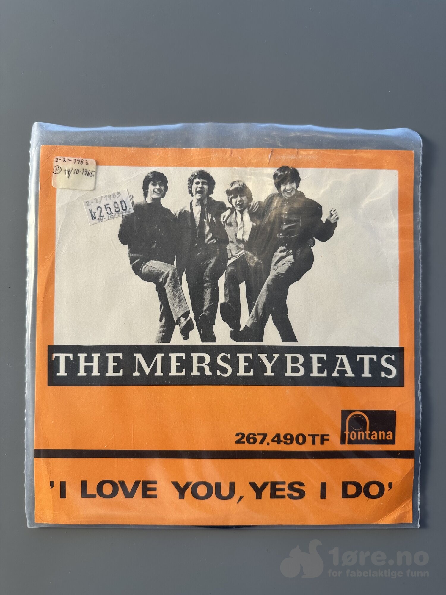 Singel – The Merseybeats – I love you, yes I do