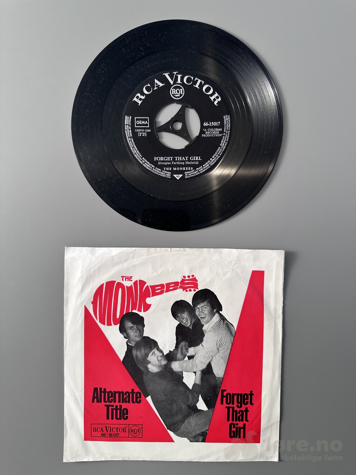 Singel - The Monkees- Alternate Title, bilde 3