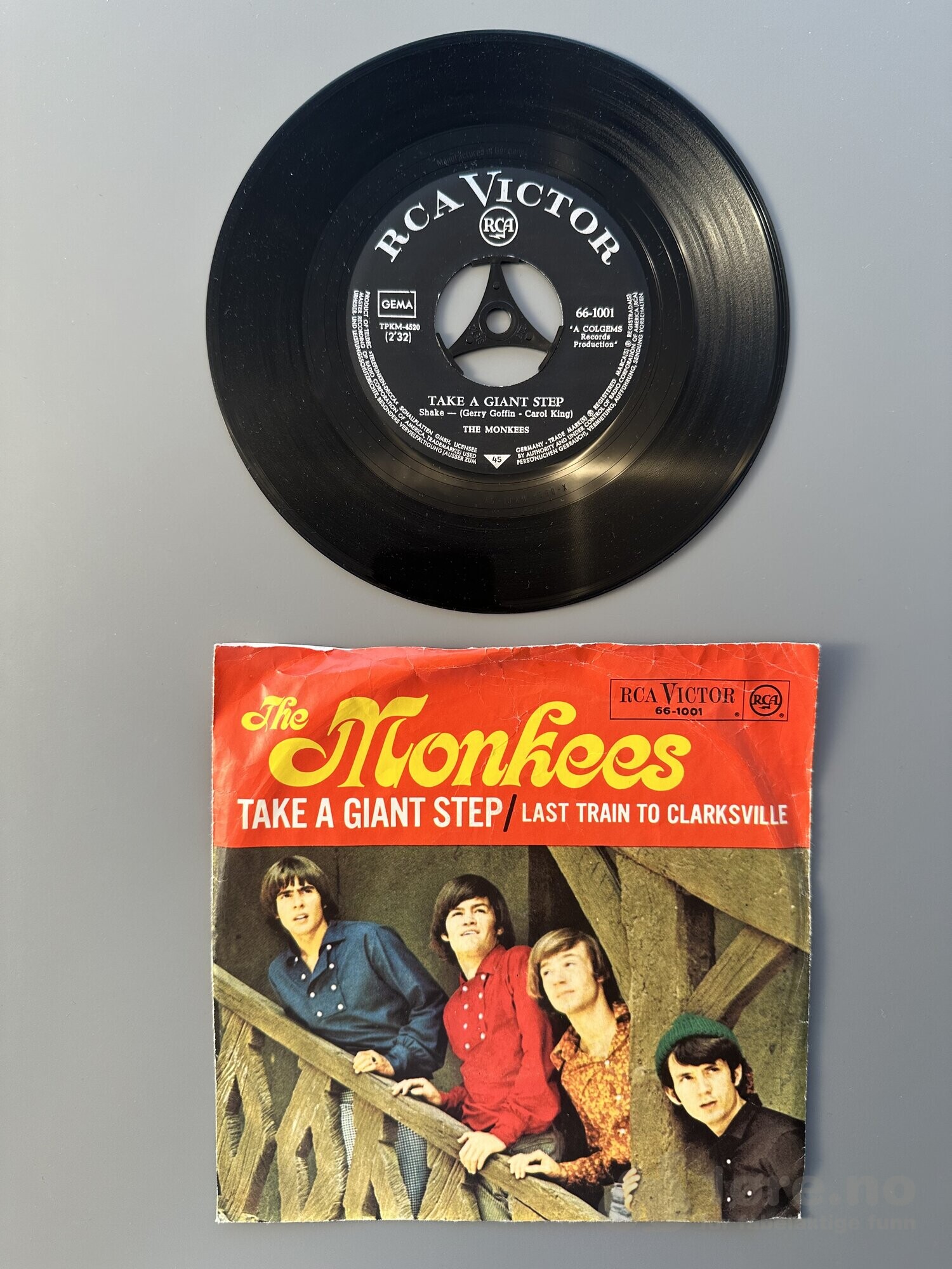 Singel - The Monkees - Take A Giant Step, bilde 2