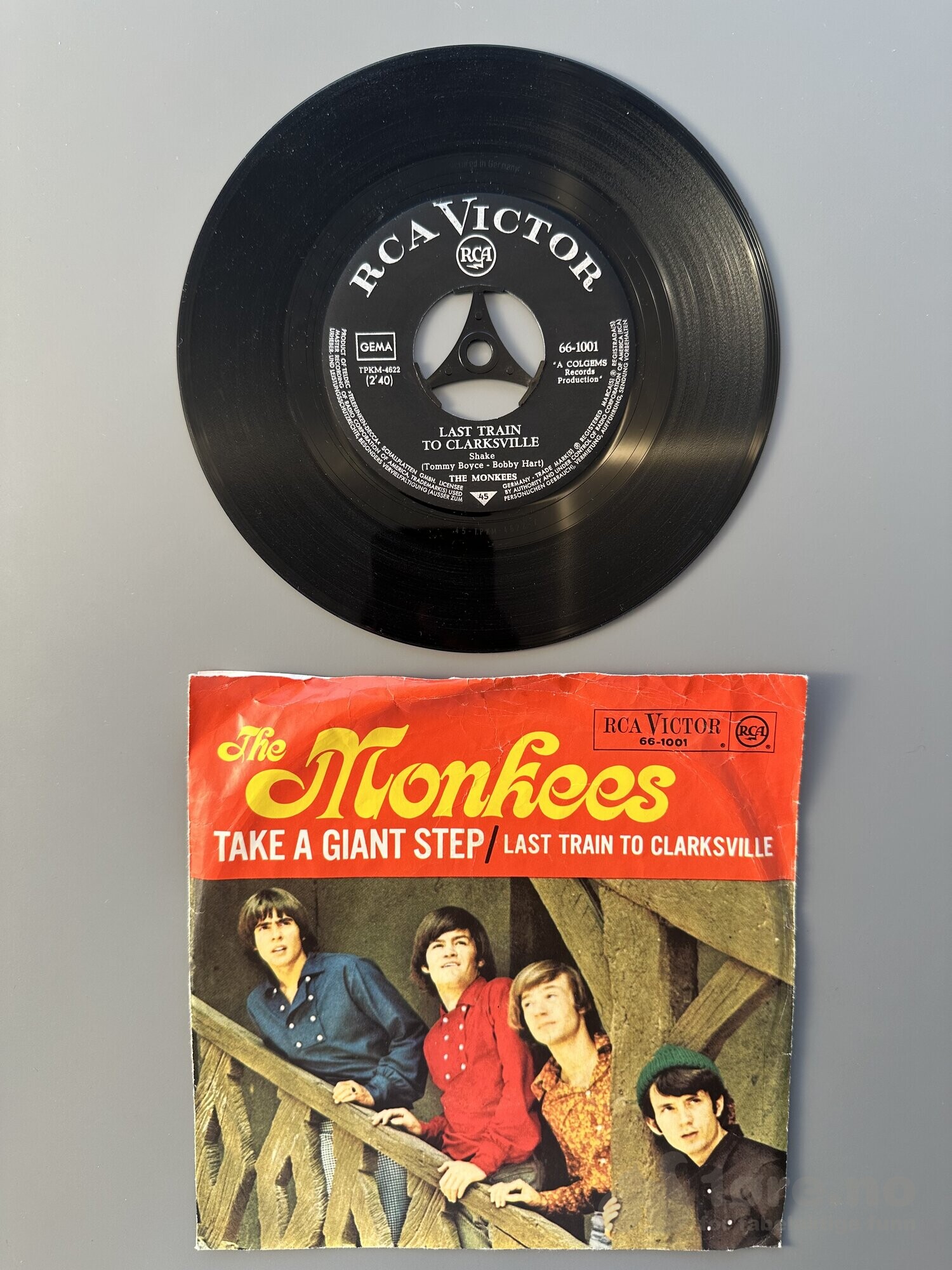 Singel - The Monkees - Take A Giant Step, bilde 3