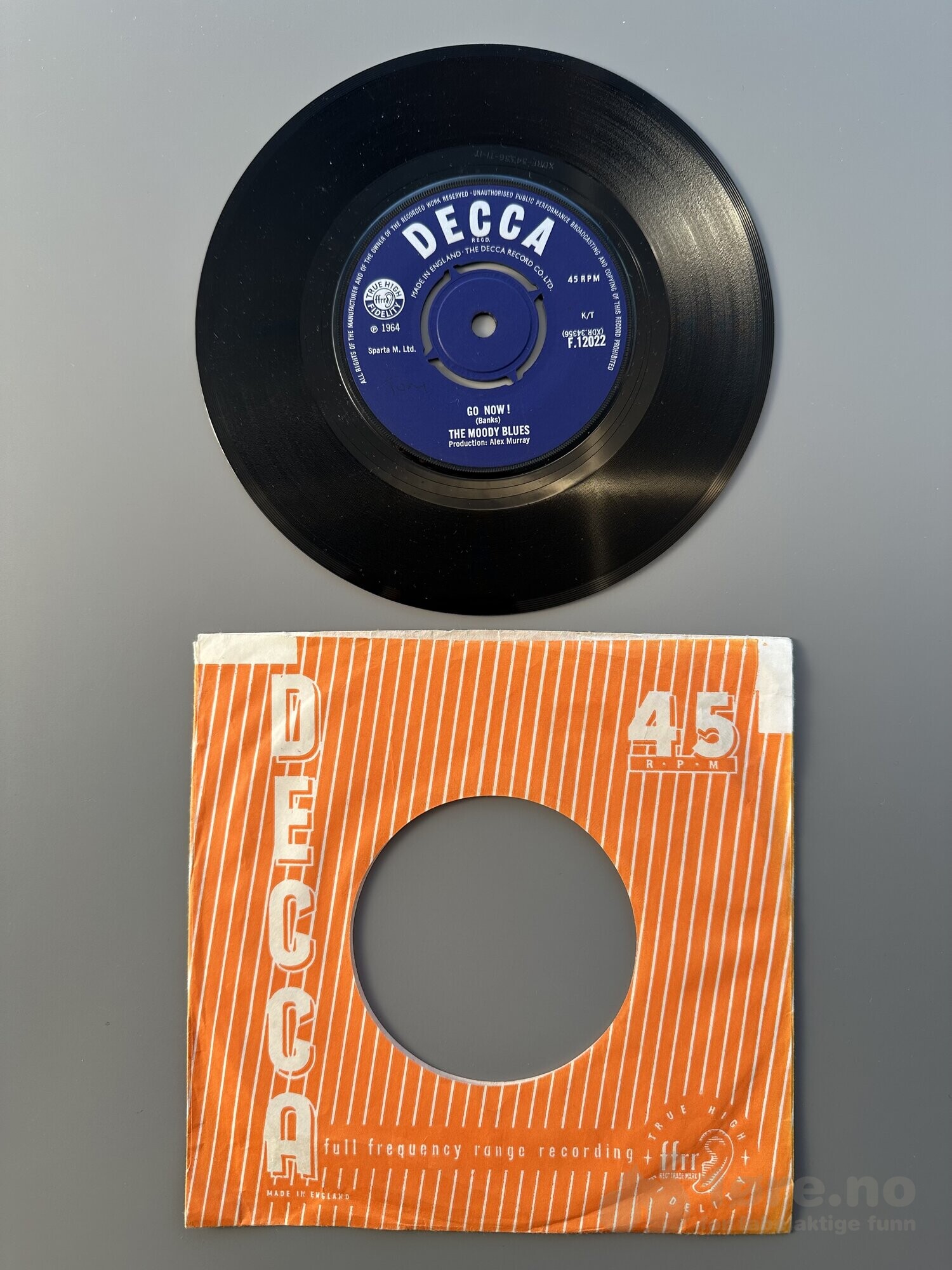 Singel - The Moody Blues - It’s Easy Child, bilde 2
