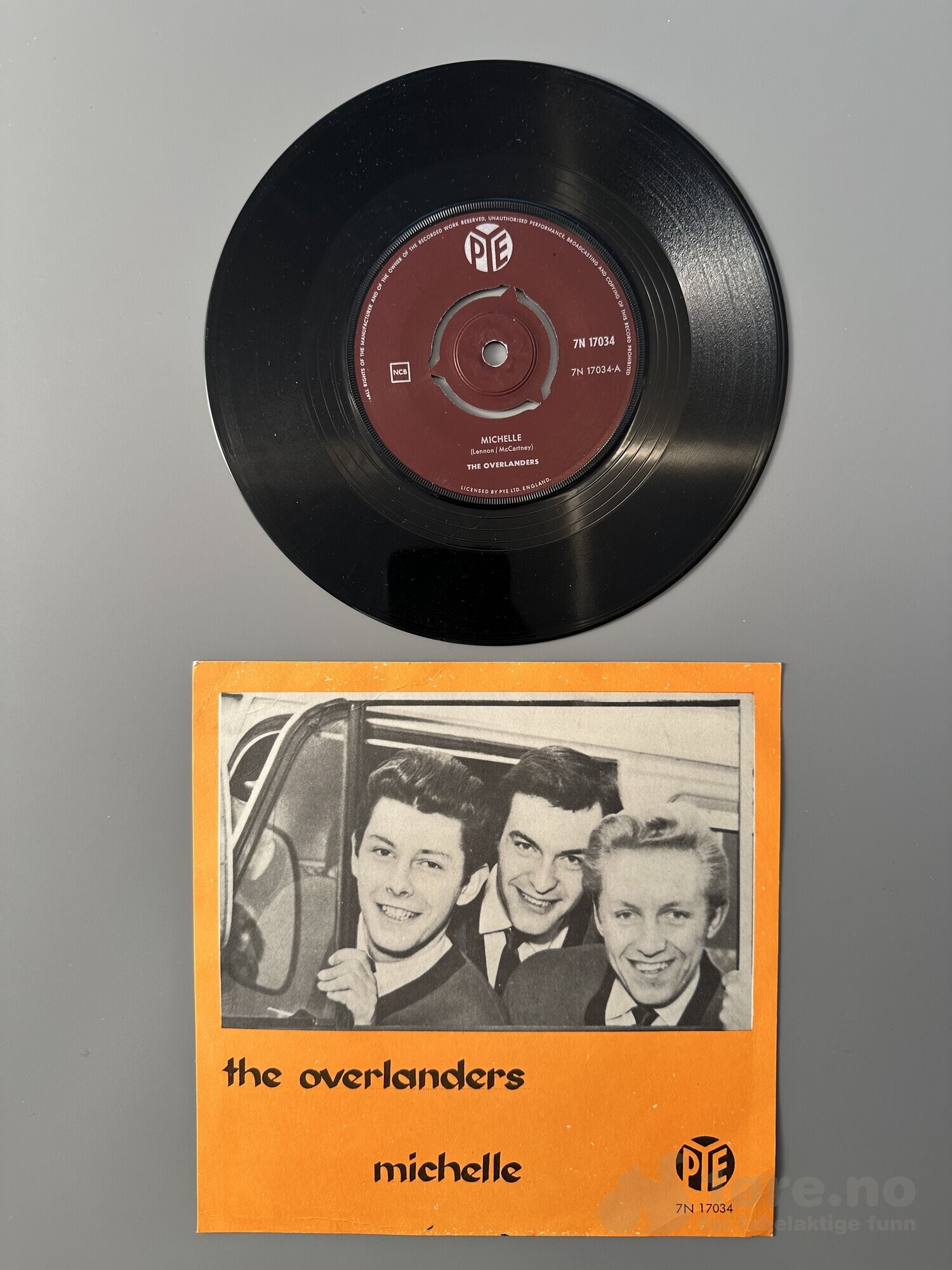 Singel - The Overlanders - Michelle, bilde 2