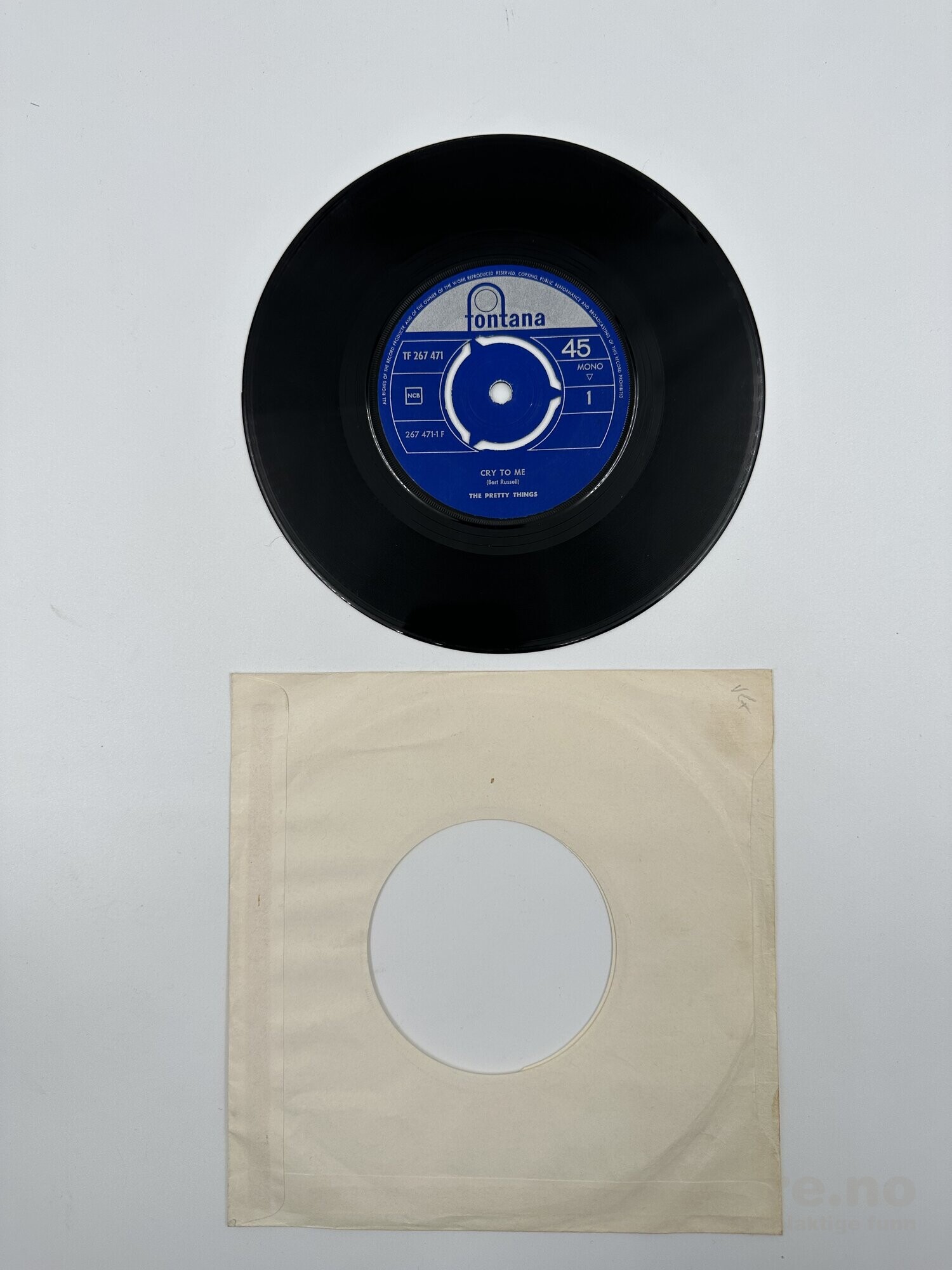 Singel - The Pretty Things – Cry to me