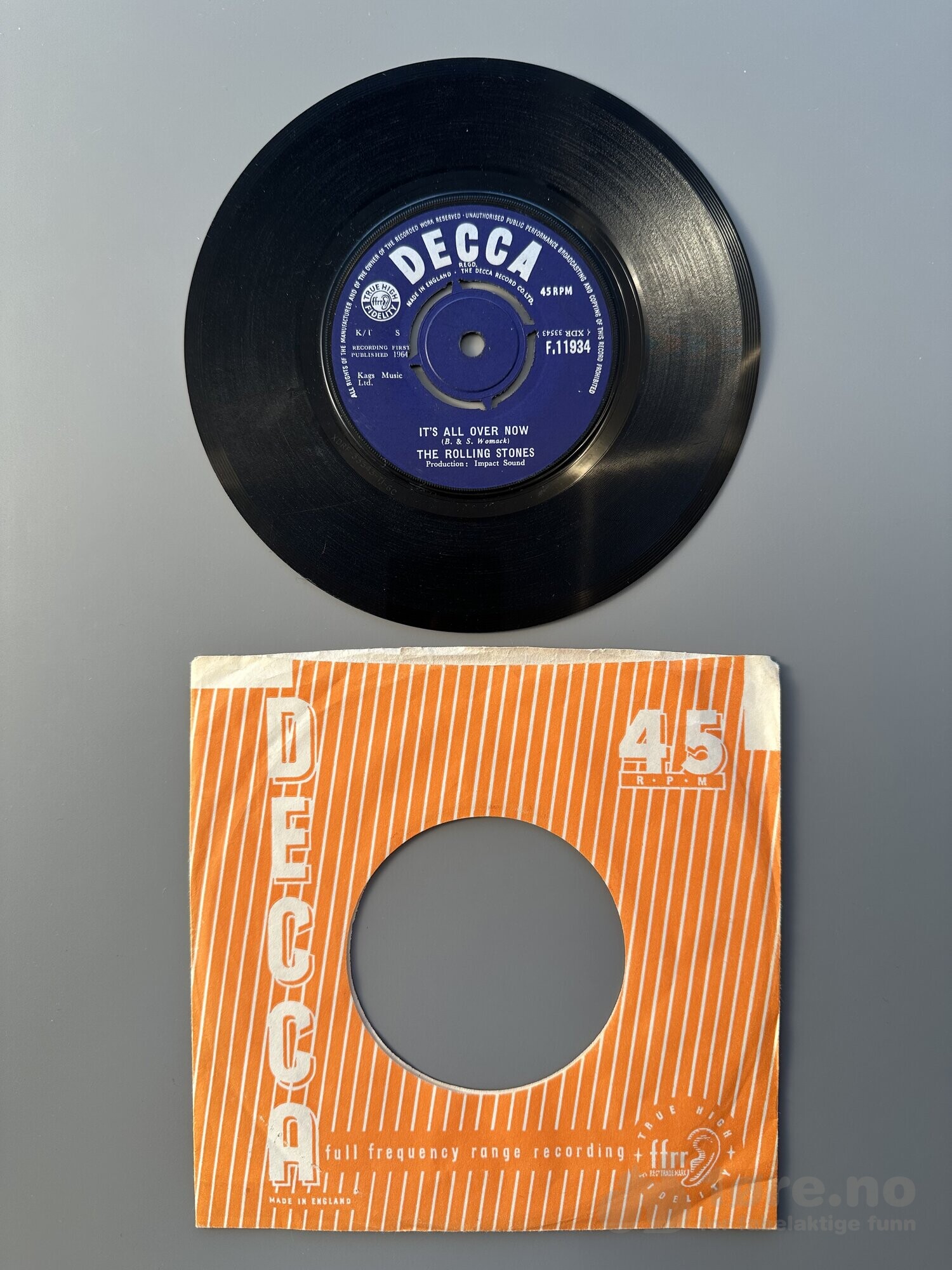 Singel- The Rolling Stones - Good times, Bad times, bilde 2
