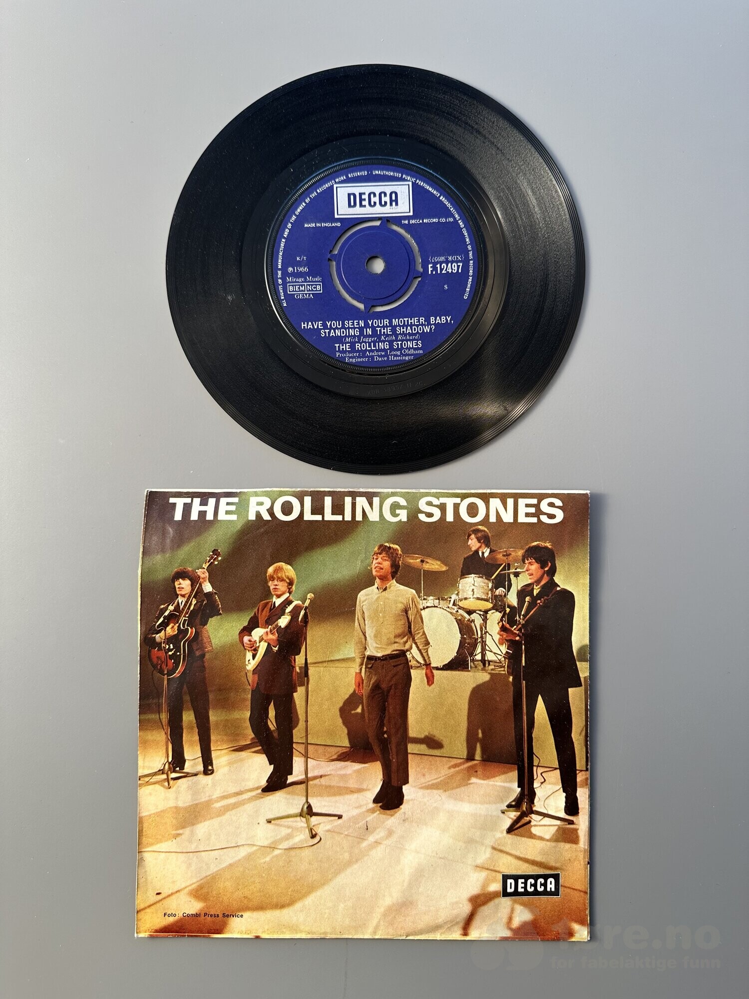 Singel – The Rolling Stones – Have you seen your mother, baby, standing in the shadow?, bilde 2