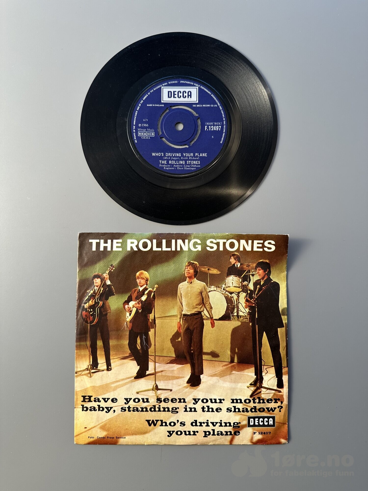 Singel – The Rolling Stones – Have you seen your mother, baby, standing in the shadow?, bilde 3