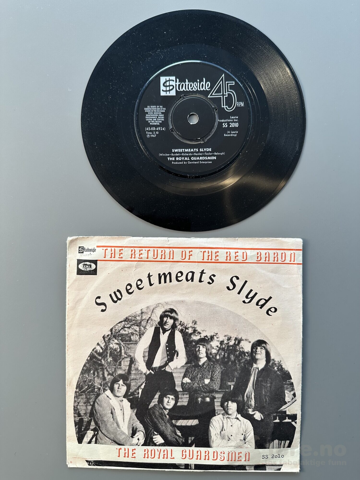 Singel - The Royal Guardsmen - The Return of the Red Baron, bilde 2