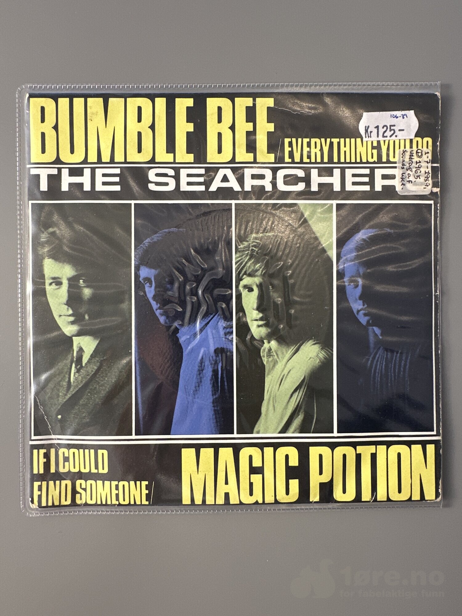 Singel - The Searchers - Bumble Bee