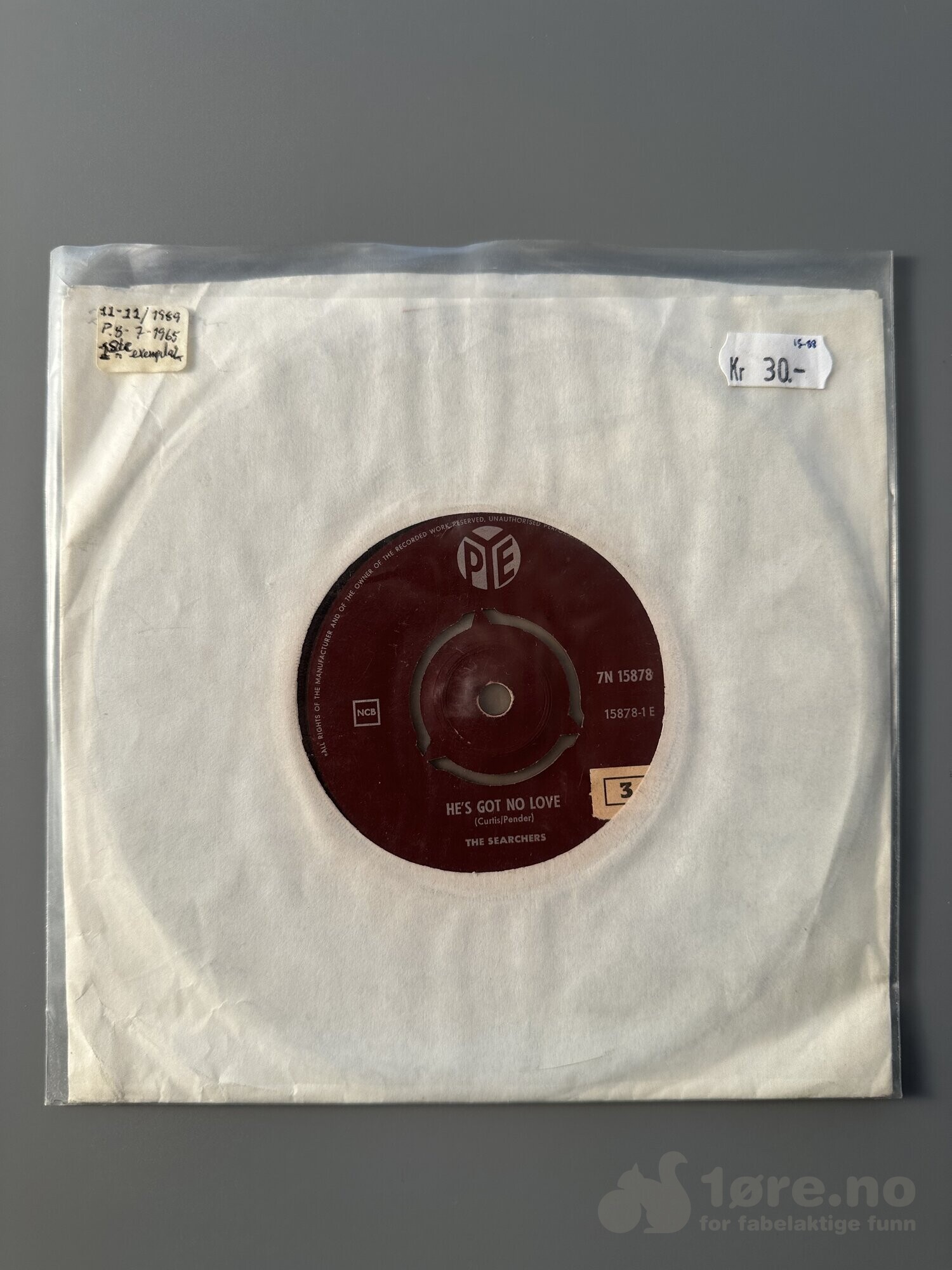 Singel - The Searchers - He’s got no love