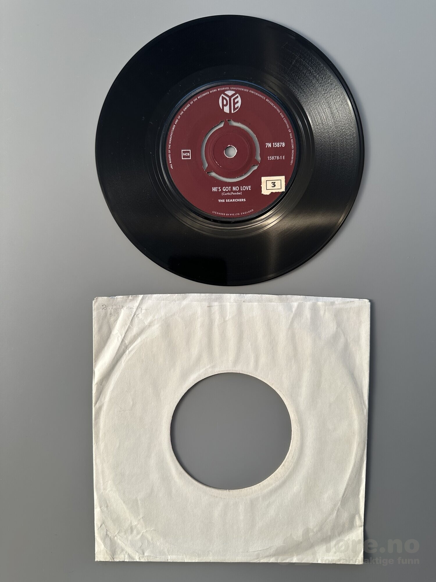 Singel - The Searchers - He’s got no love, bilde 2