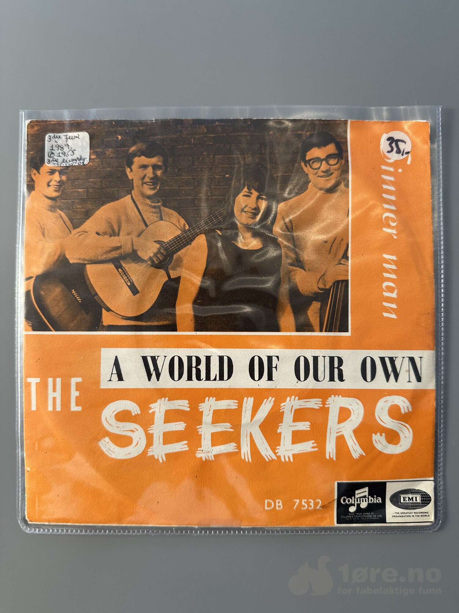 Singel - The Seekers - A World of Our Own