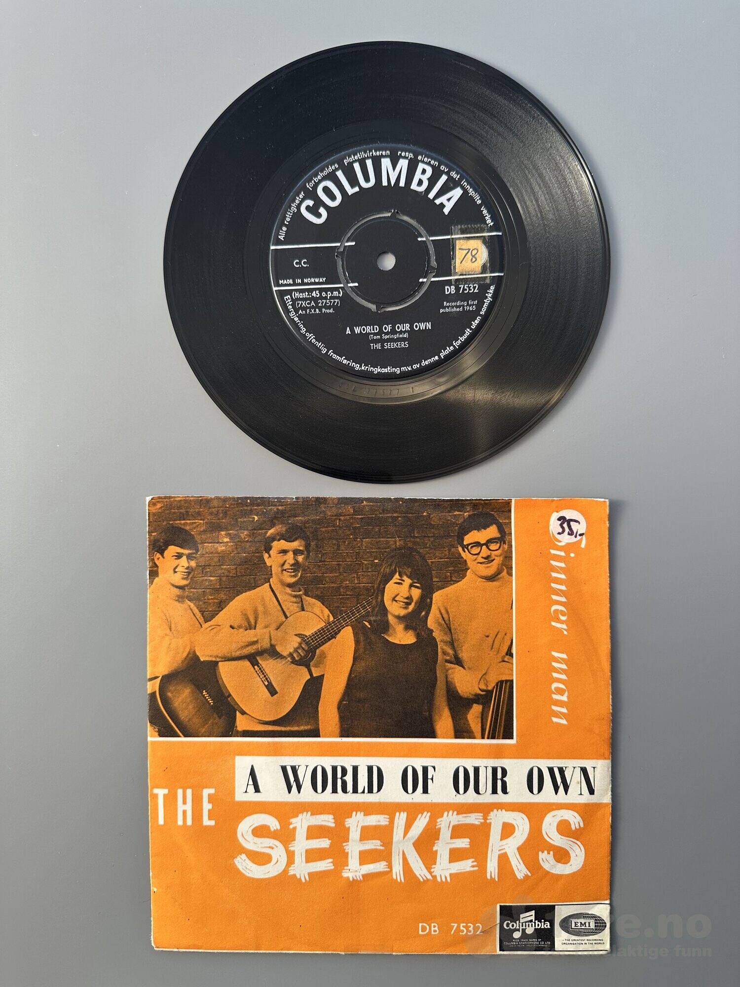 Singel - The Seekers - A World of Our Own, bilde 2