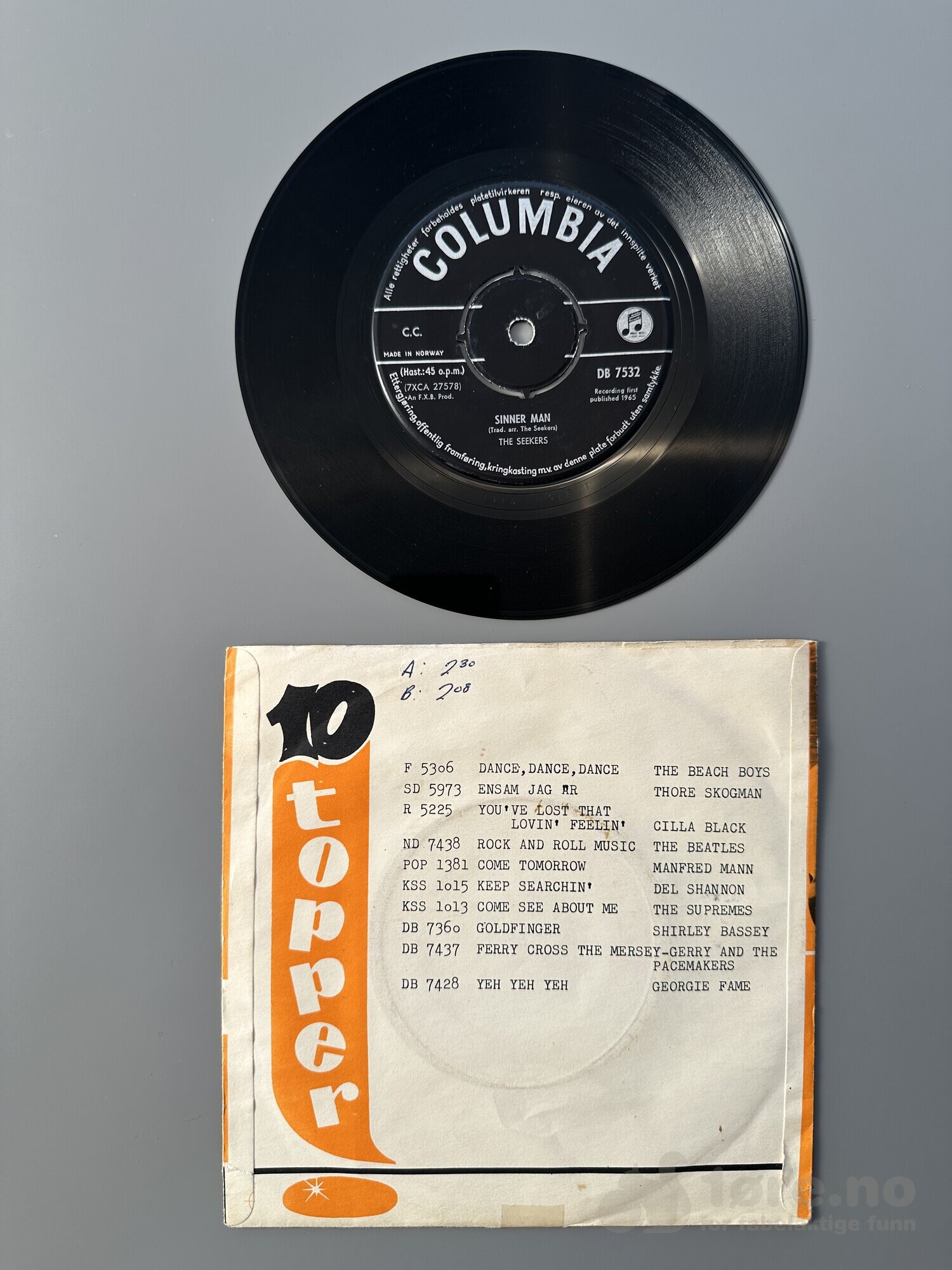 Singel - The Seekers - A World of Our Own, bilde 3