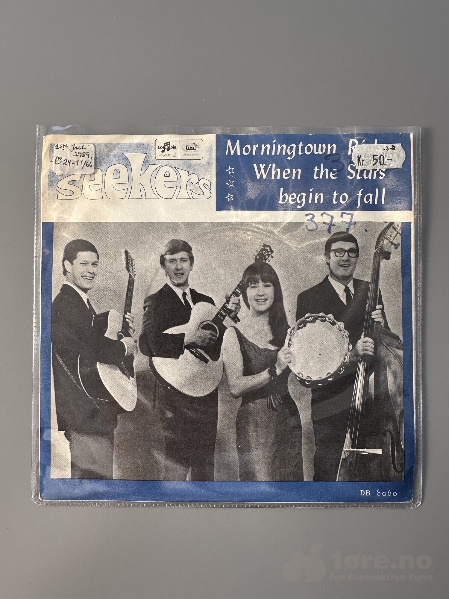 Singel - The Seekers - Morningtown Ride