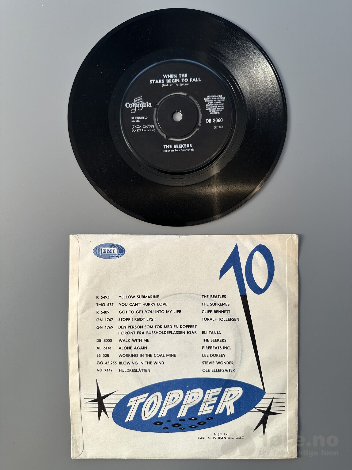 Singel - The Seekers - Morningtown Ride, bilde 3