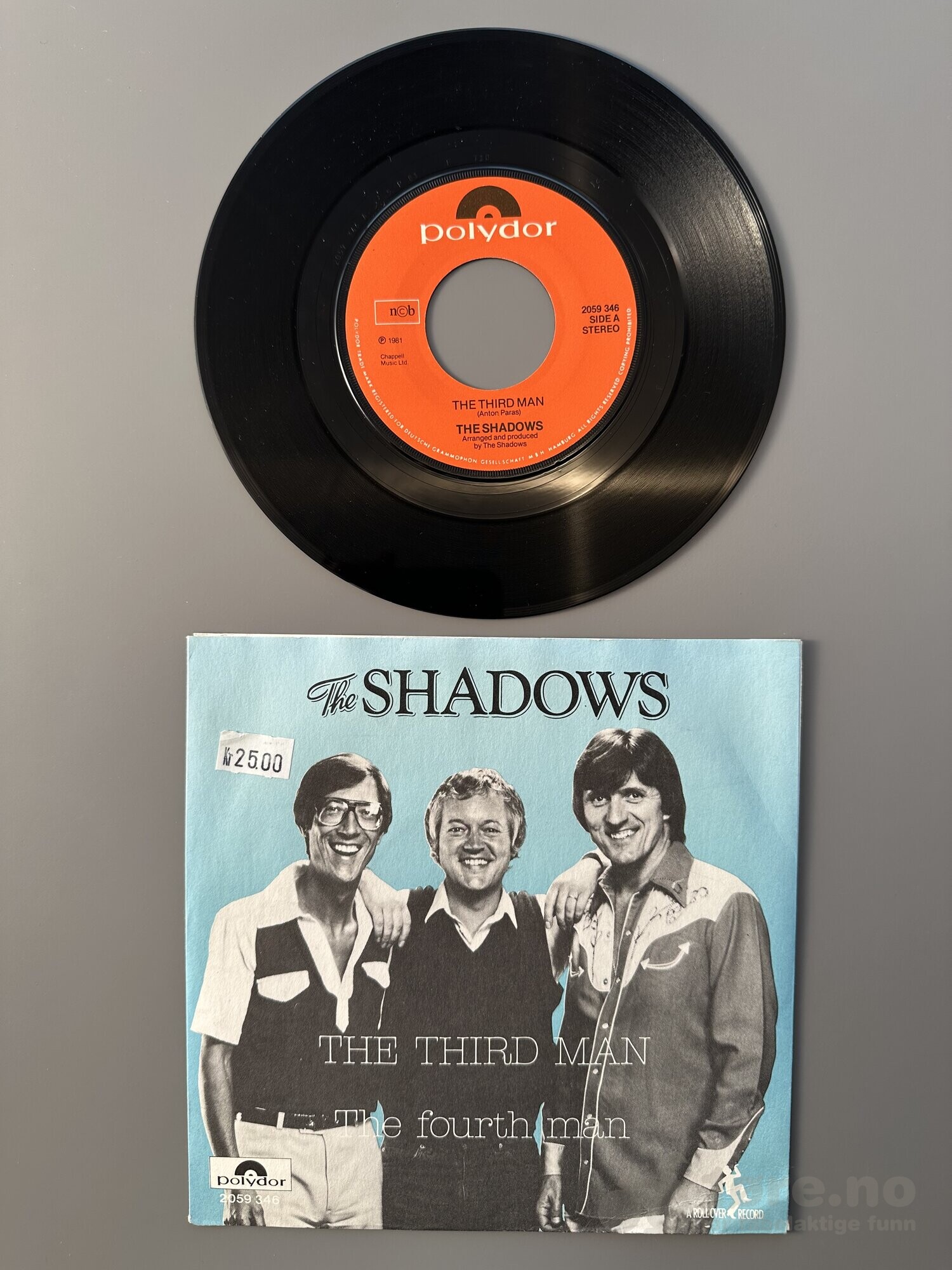 Singel - The Shadows - The Third Man, bilde 2