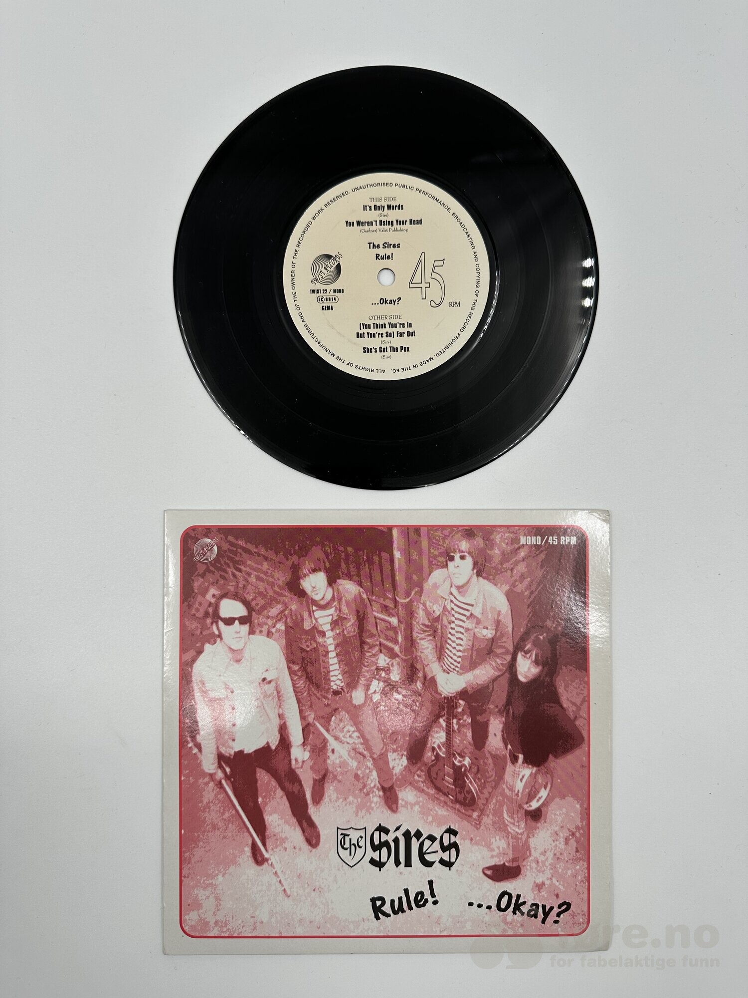 Singel - The Sires - Rule, bilde 2