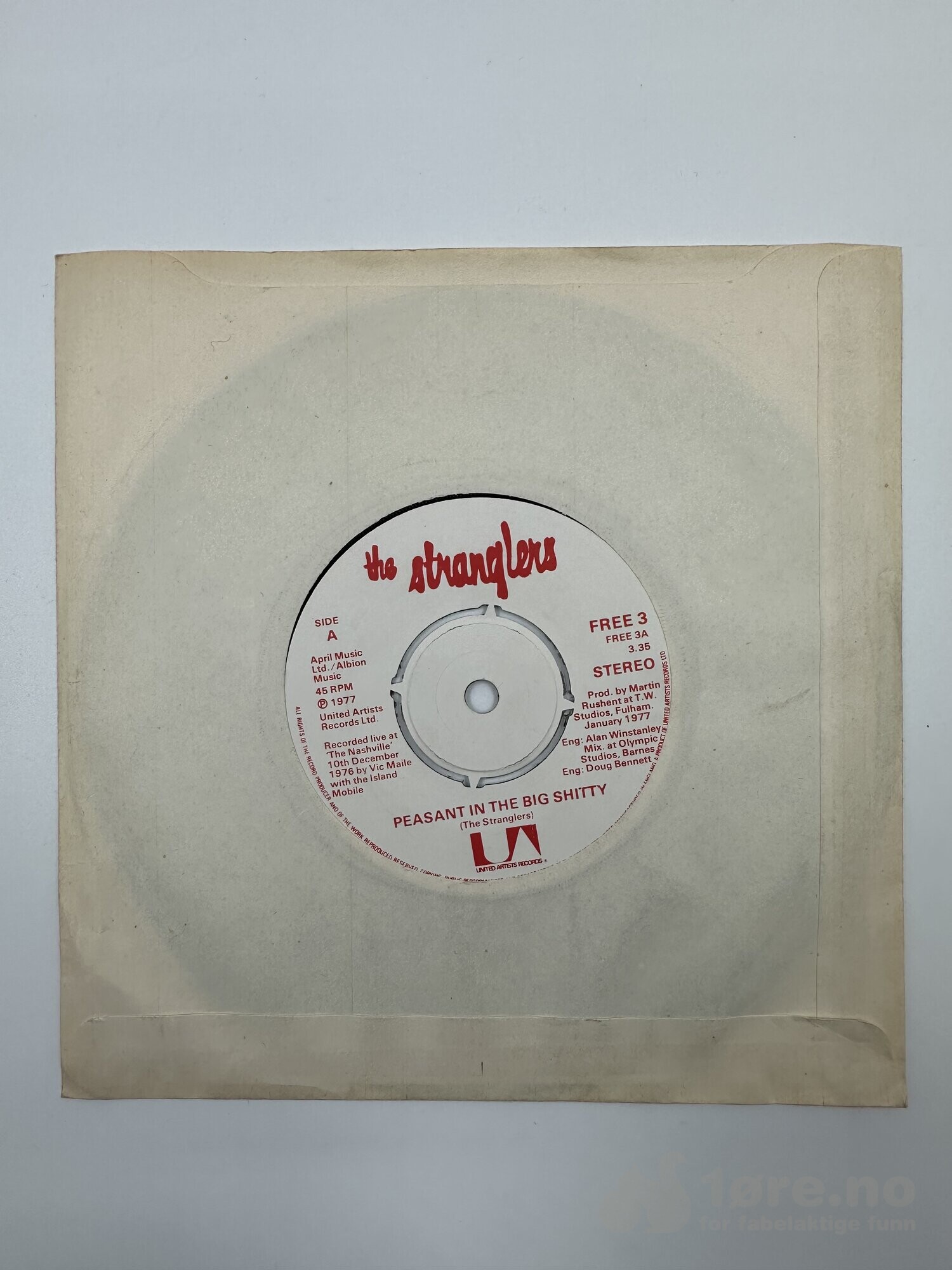 Singel - The Stranglers – Choosey Susie