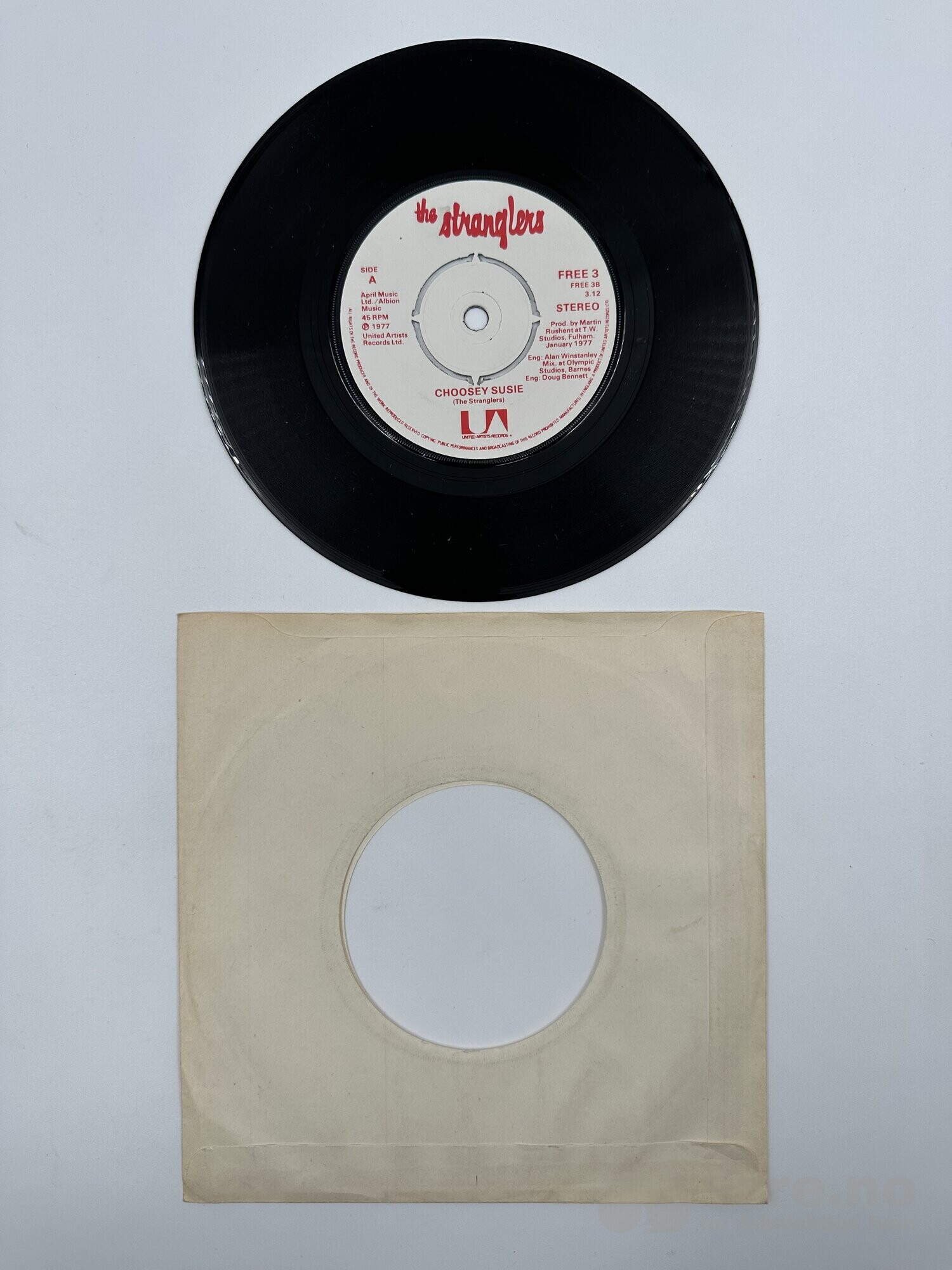 Singel - The Stranglers – Choosey Susie, bilde 2