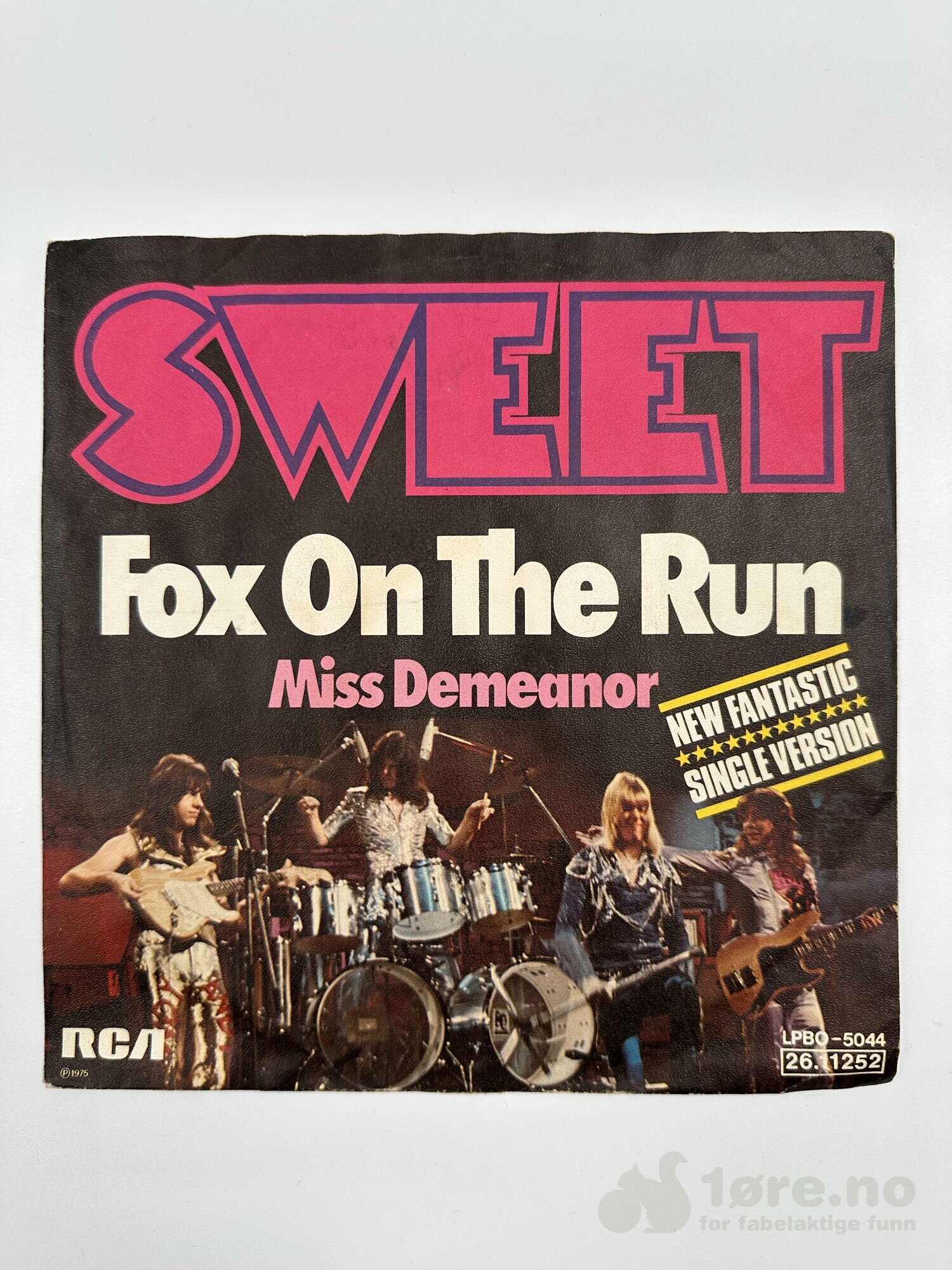 Singel - The Sweet – Fox on the run