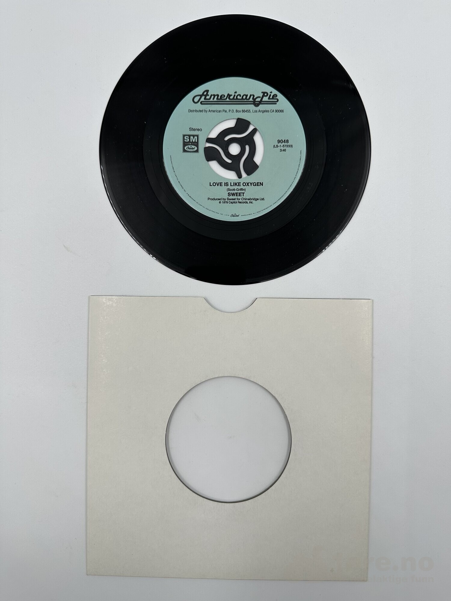 Singel - The Sweet – Love is like oxygen, bilde 2