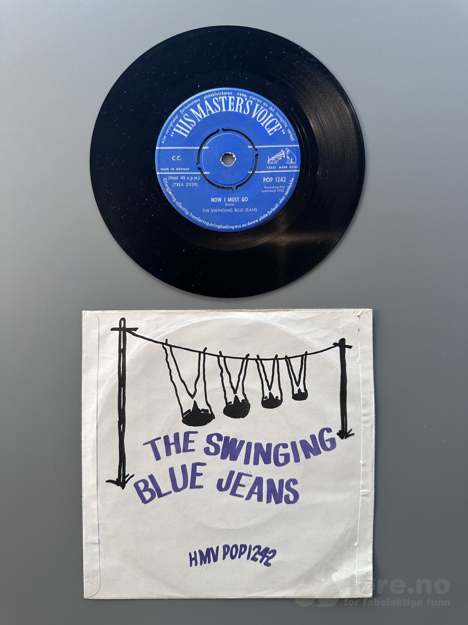 Singel - The swinging blue jeans - Hippy, Hippy, Shake, bilde 3