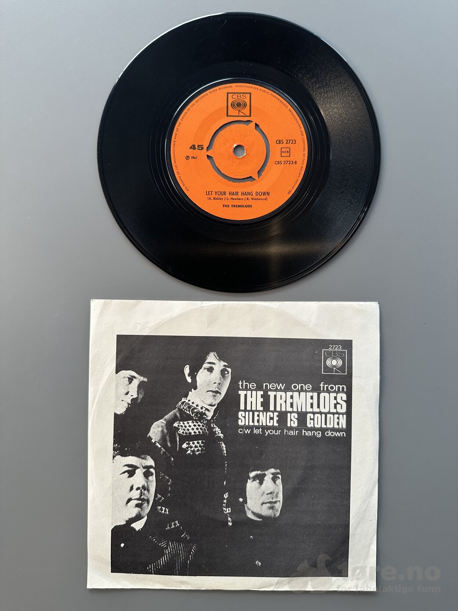 Singel - The Tremeloes - Silence Is Golden, bilde 3