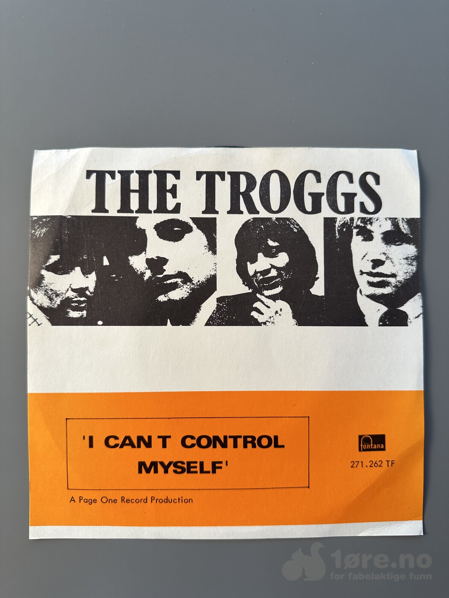 Singel- The Troggs- I Cant Control Myself
