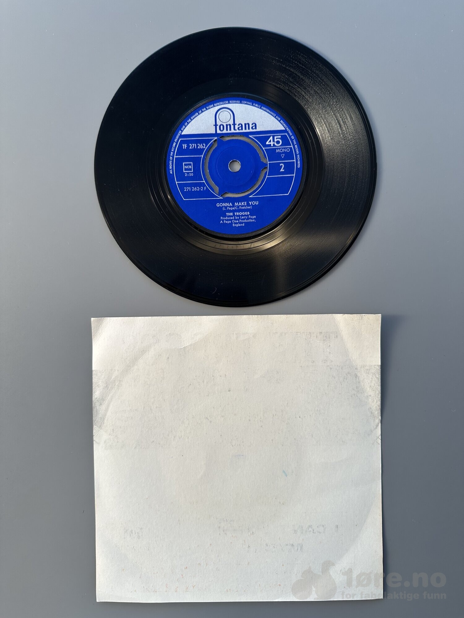 Singel- The Troggs- I Cant Control Myself, bilde 3