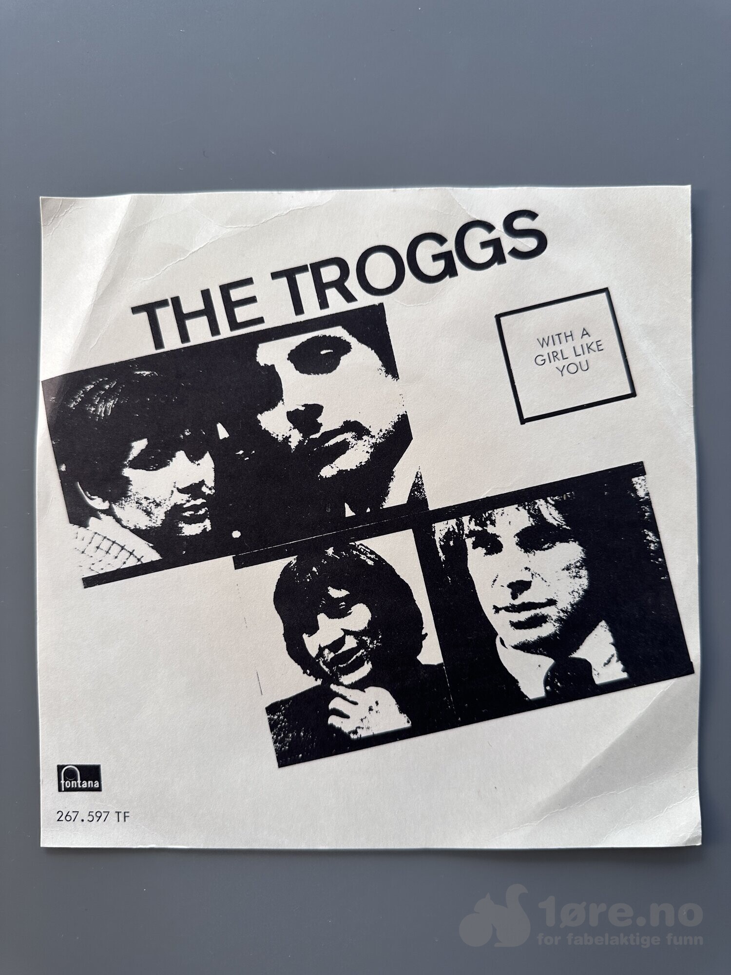 Singel - The Troggs - With a girl like you