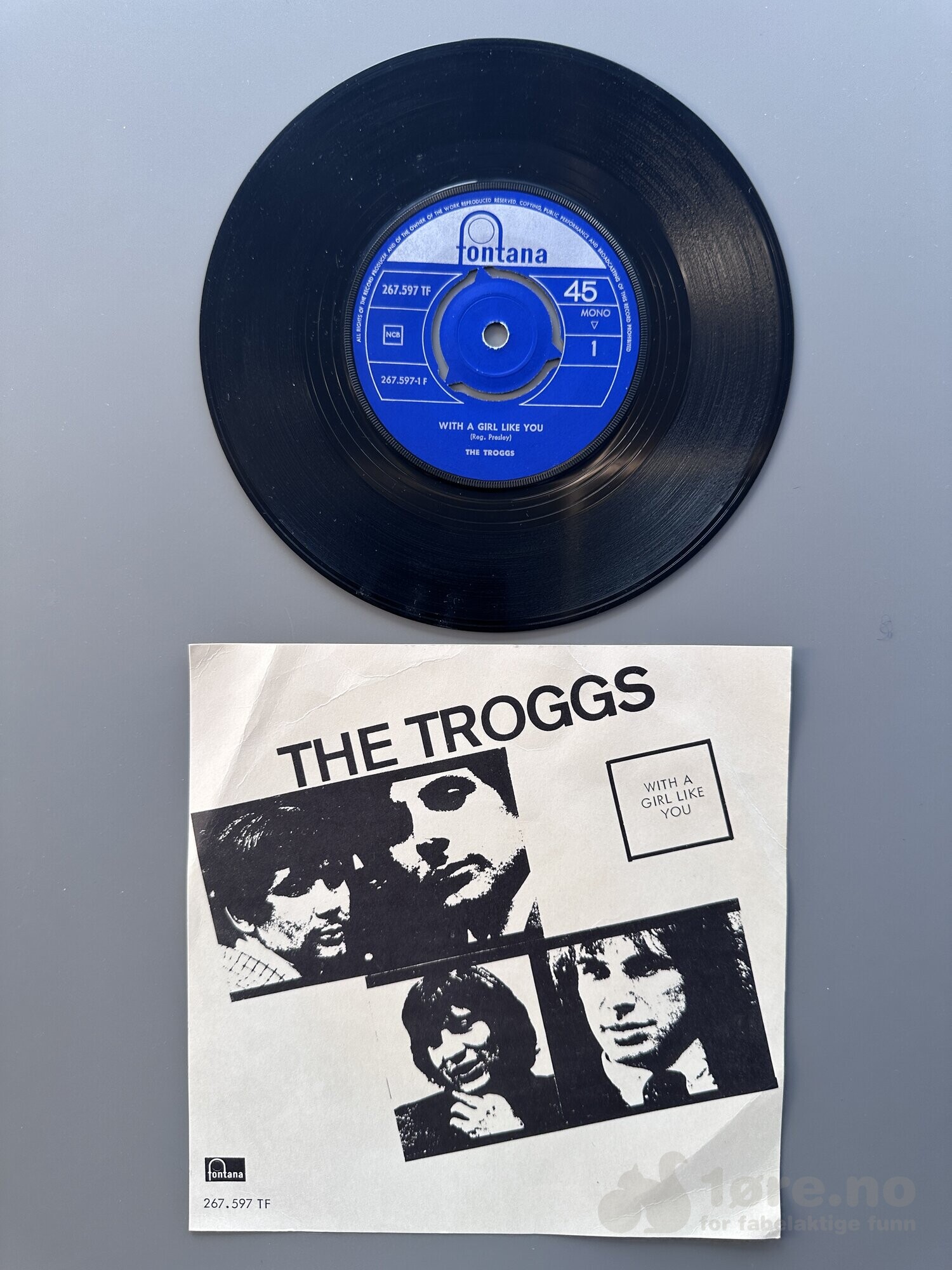 Singel - The Troggs - With a girl like you, bilde 2