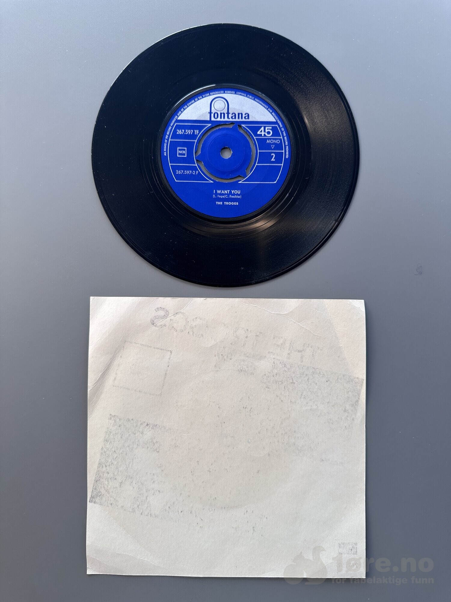 Singel - The Troggs - With a girl like you, bilde 3