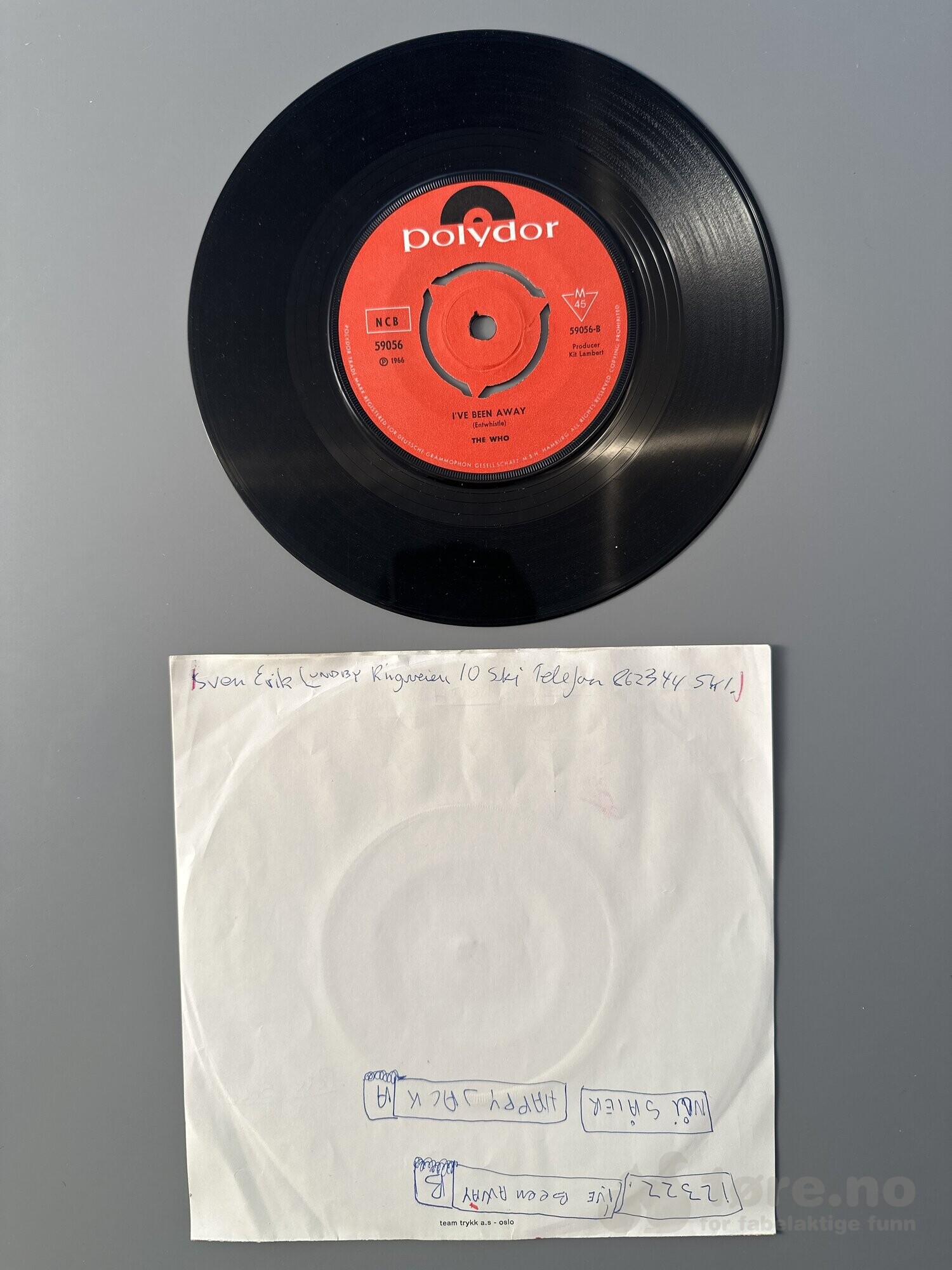 Singel - The Who - Happy Jack, bilde 3
