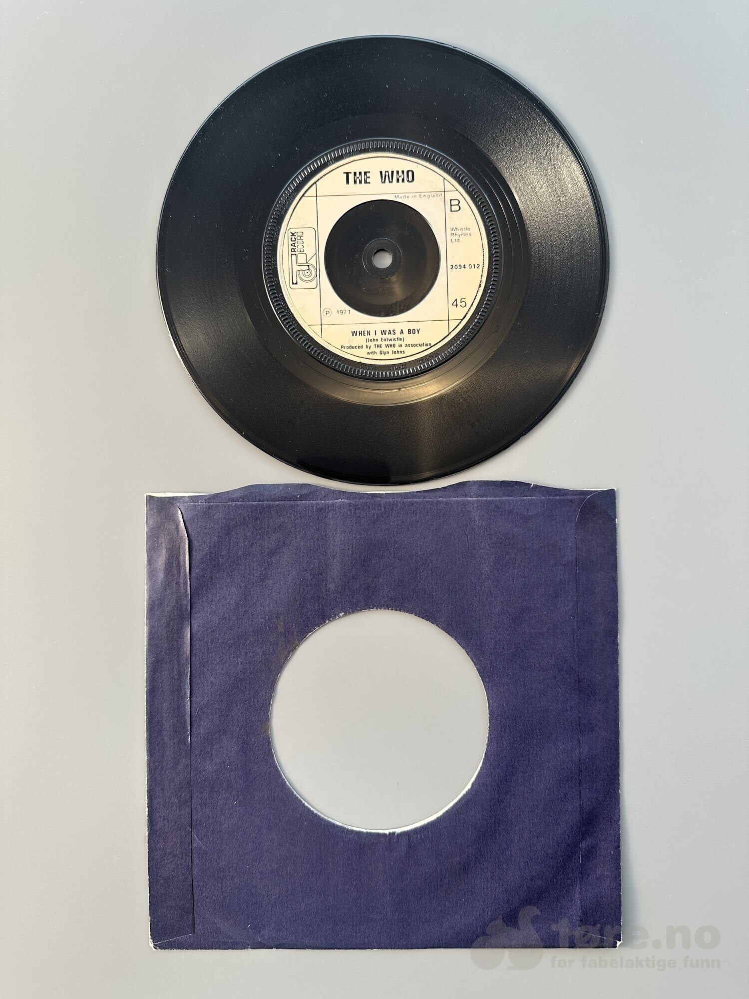 Singel - The Who - Let’s See Action, bilde 3