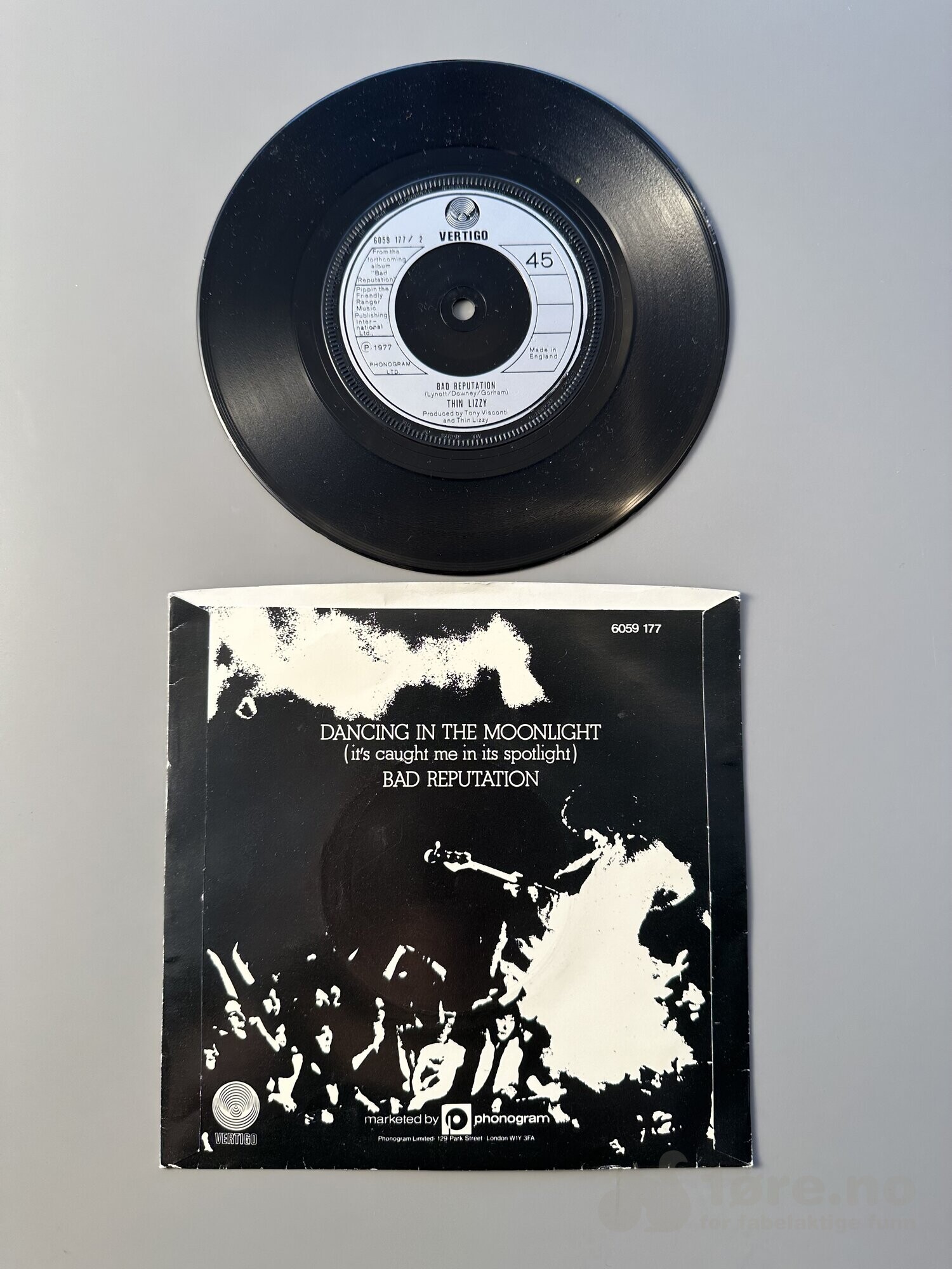 Singel – Thin Lizzy – Dancing in the moonlight, bilde 3
