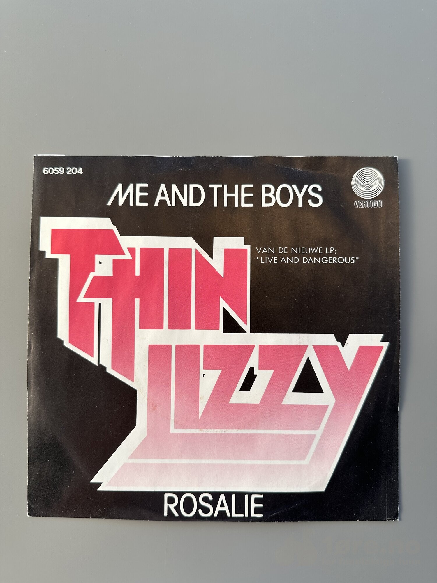 Singel- Thin Lizzy - Me and The Boys