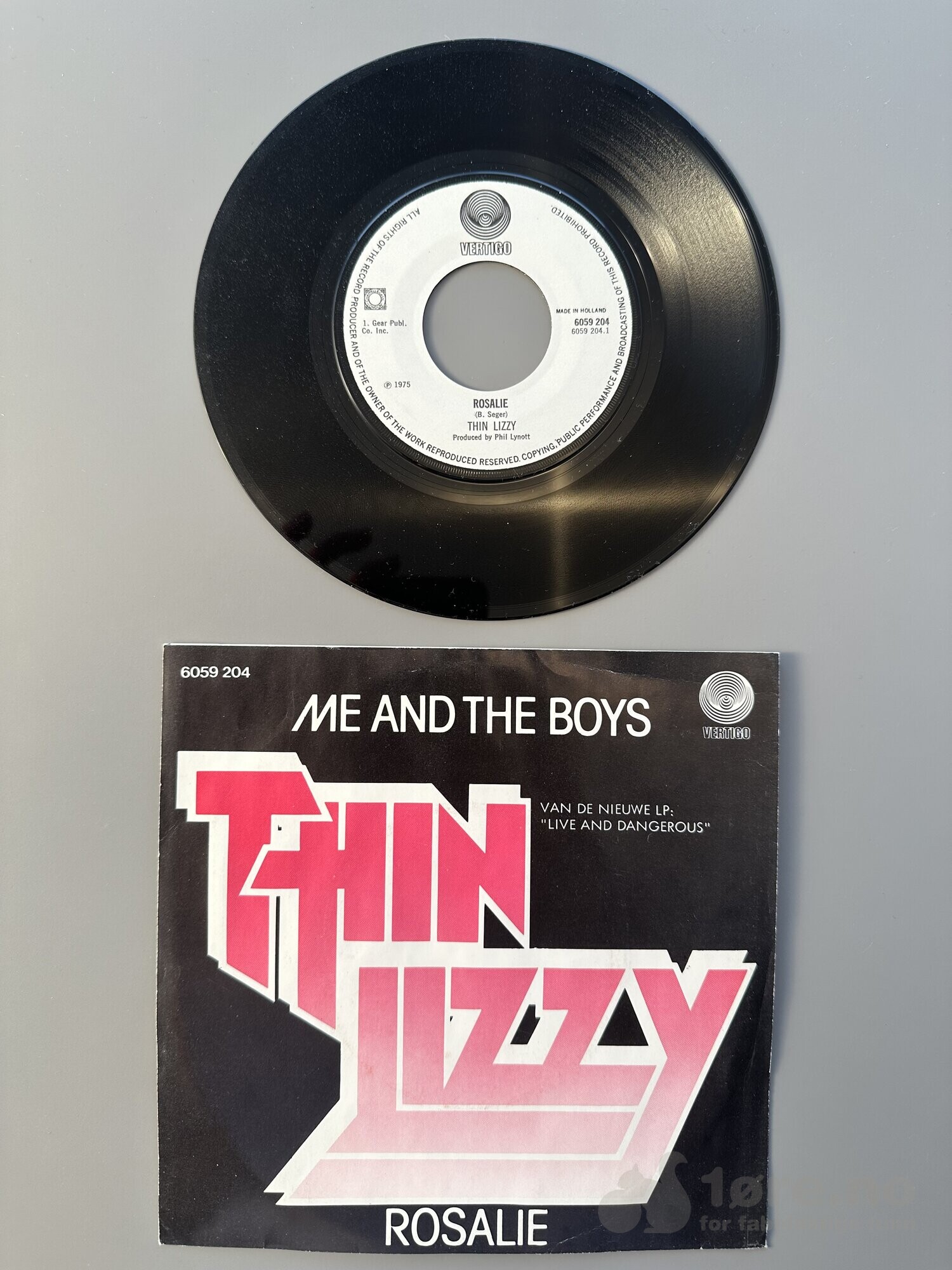 Singel- Thin Lizzy - Me and The Boys, bilde 2