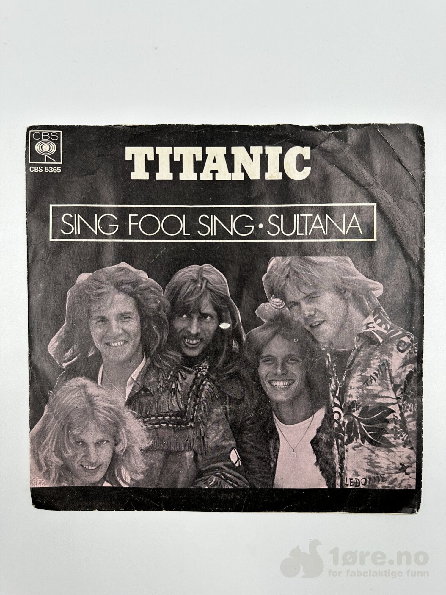 Singel - Titanic – Sing fool sing/Sultana
