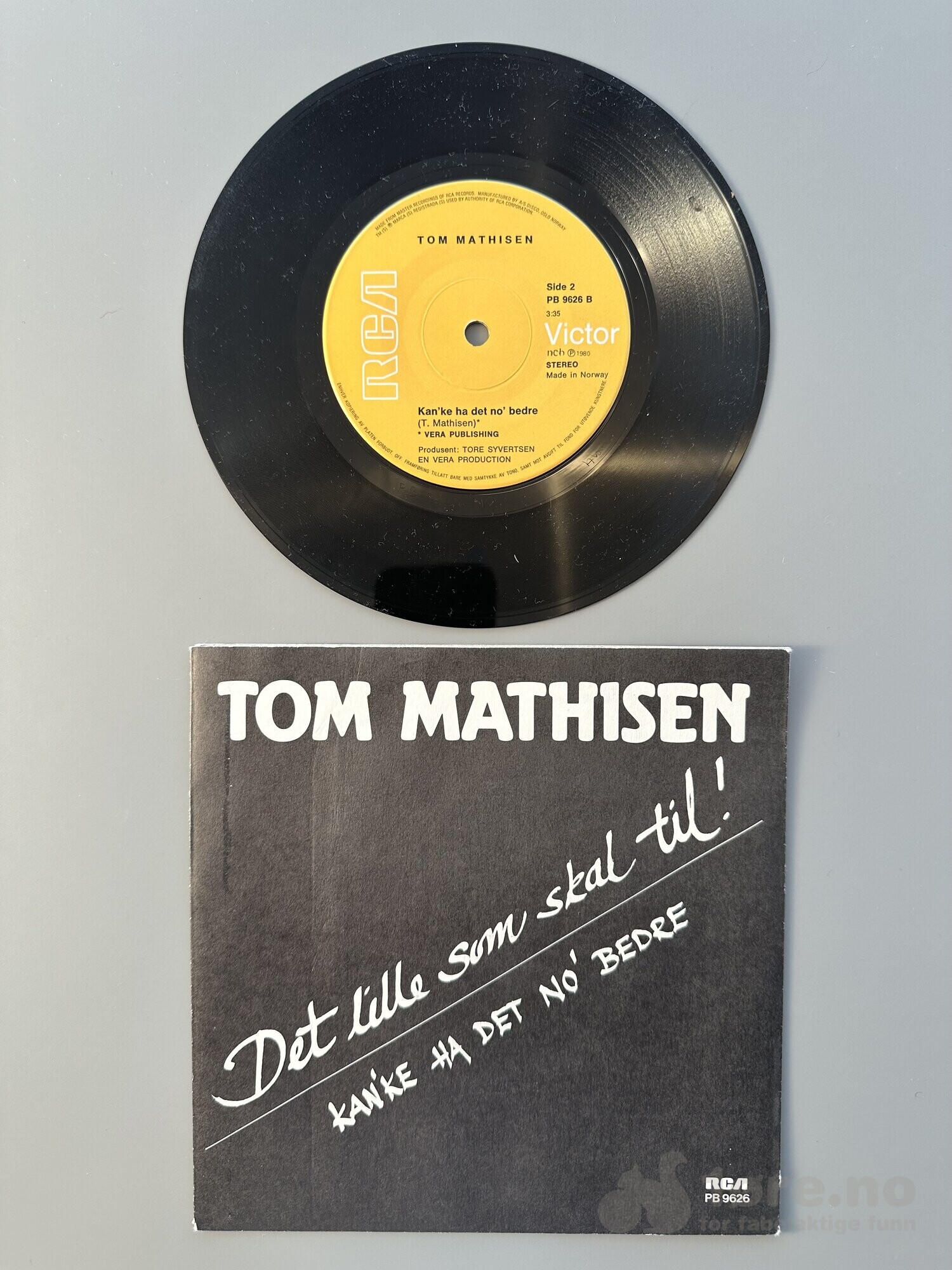 Singel - Tom Mathisen - Det lille som skal til, bilde 3