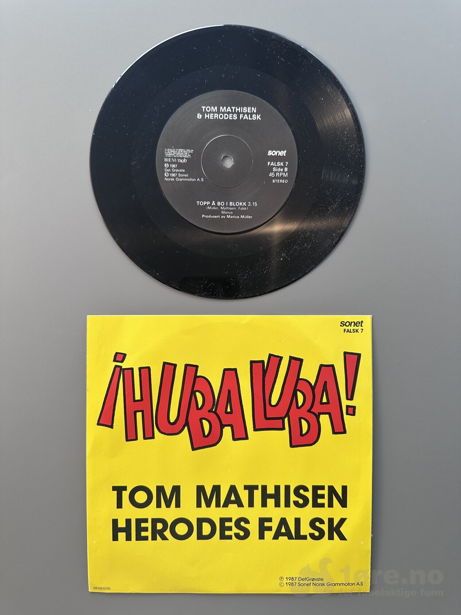 Singel - Tom Mathisen & Herodes Falsk - Huba Luba!, bilde 3