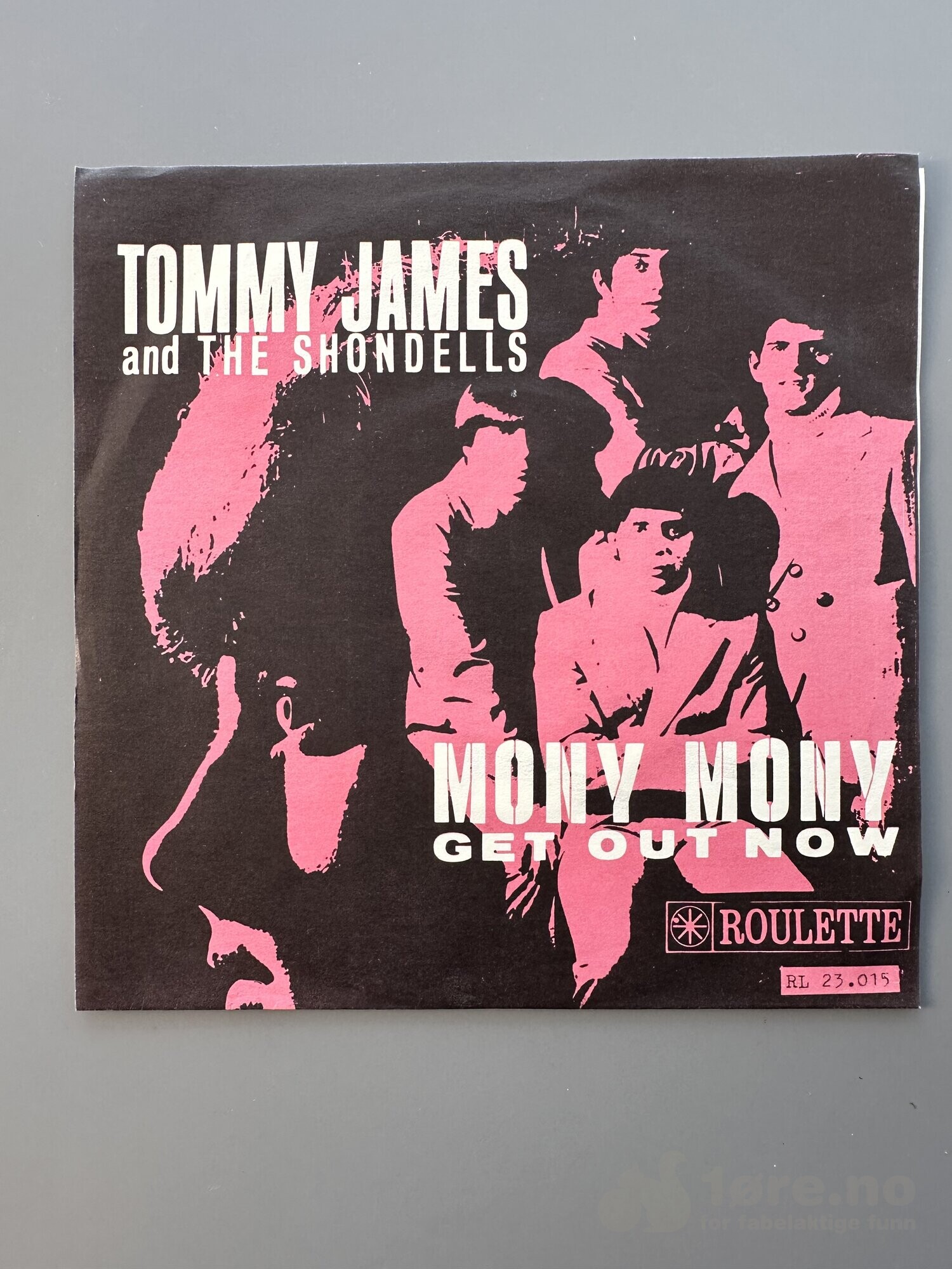 Singel - Tommy James - Mony Mony Get out now