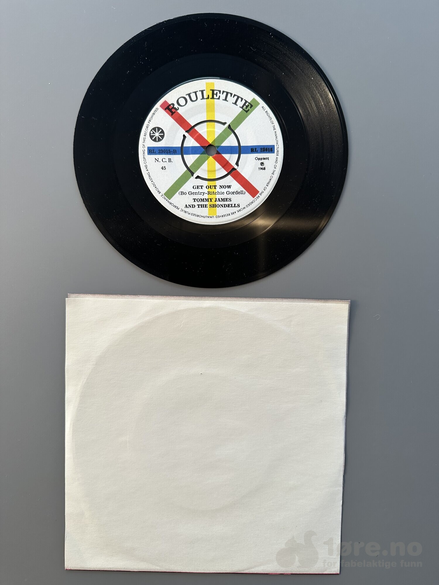Singel - Tommy James - Mony Mony Get out now, bilde 3