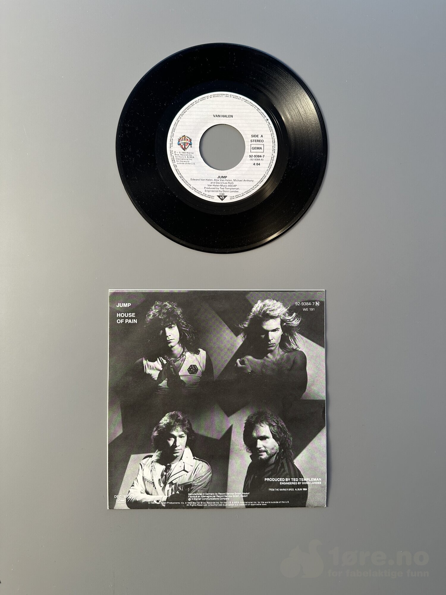 Singel – Van Halen – Jump, bilde 3