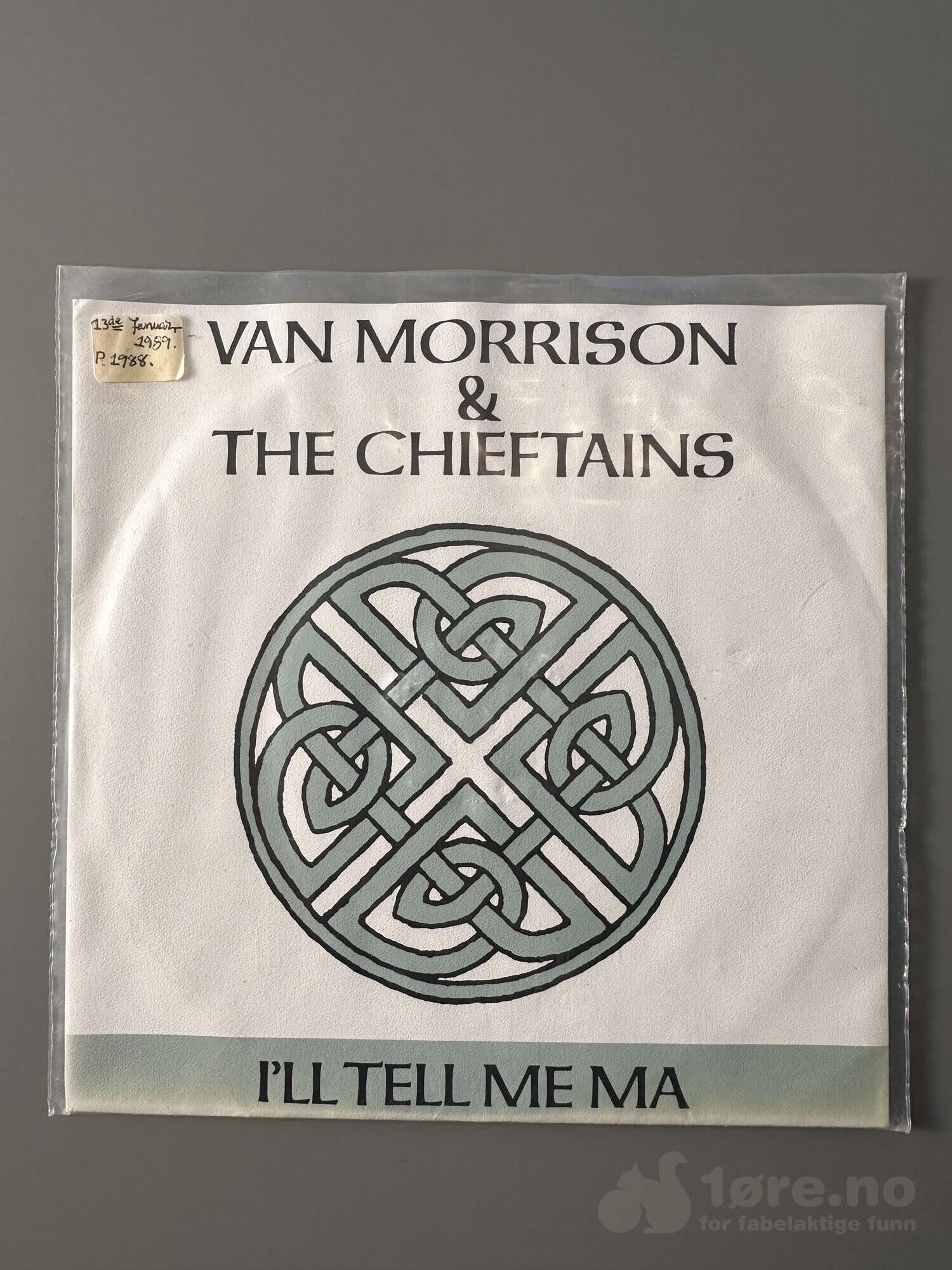 Singel - Van Morrison & The Chieftains - I’ll Tell Me Ma