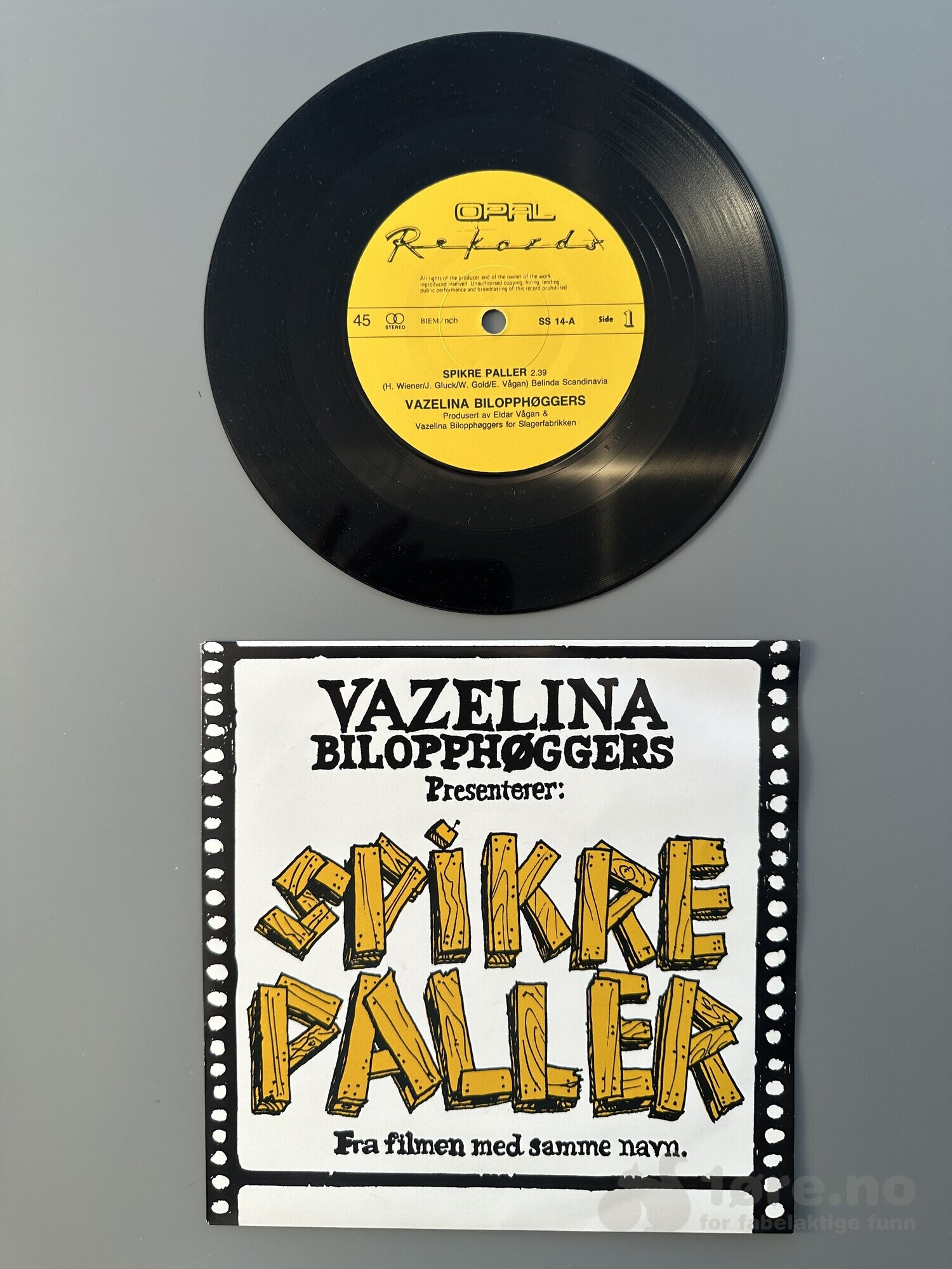 Singel - Vazelina Bilopphøggers - Spikre Paller, bilde 2