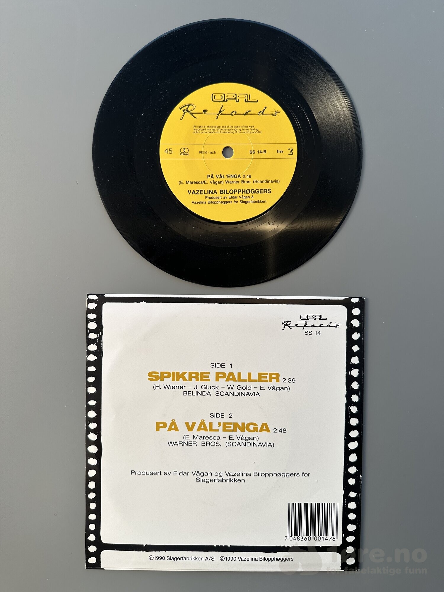 Singel - Vazelina Bilopphøggers - Spikre Paller, bilde 3